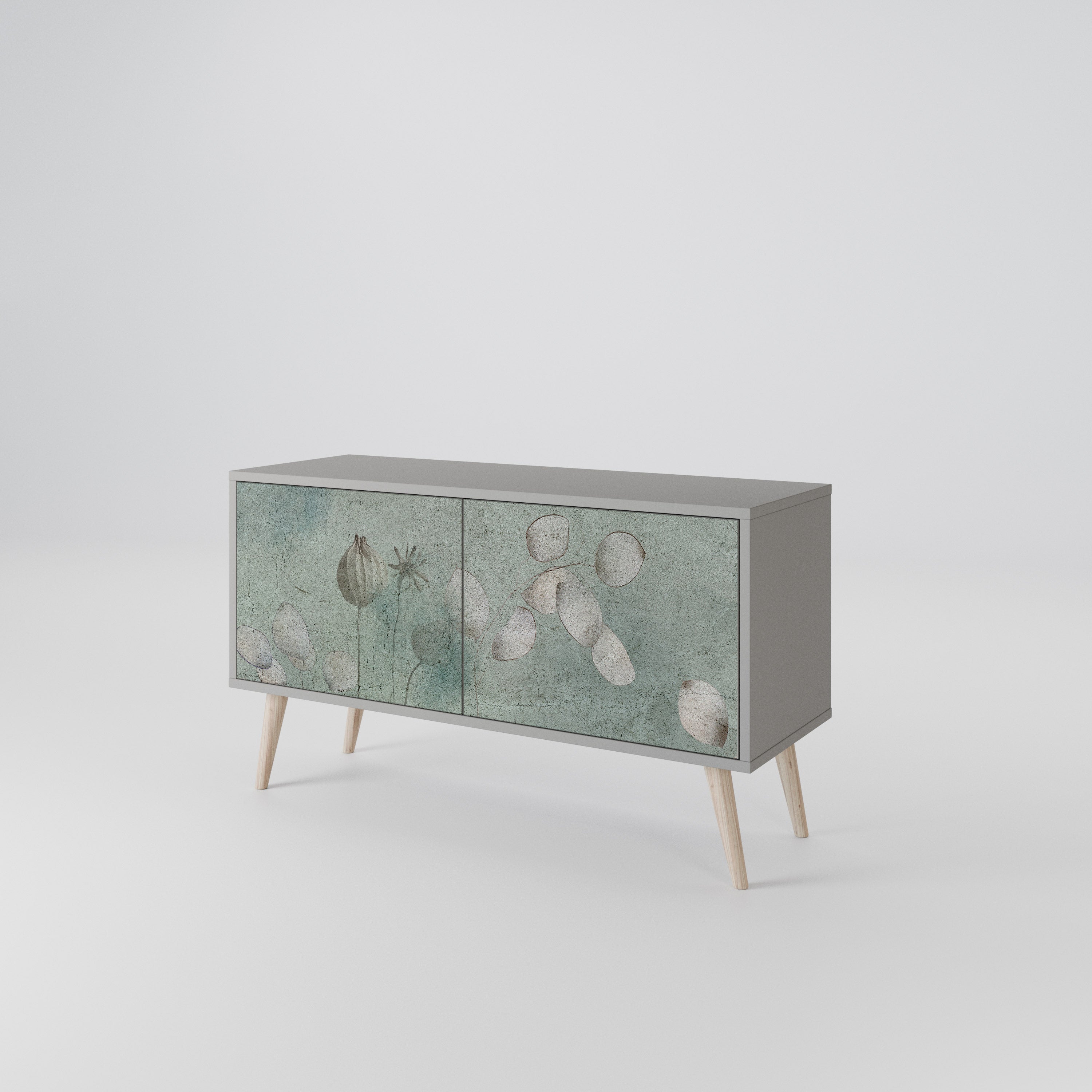 NIGHT LADY Compact 2-Door TV Cabinet