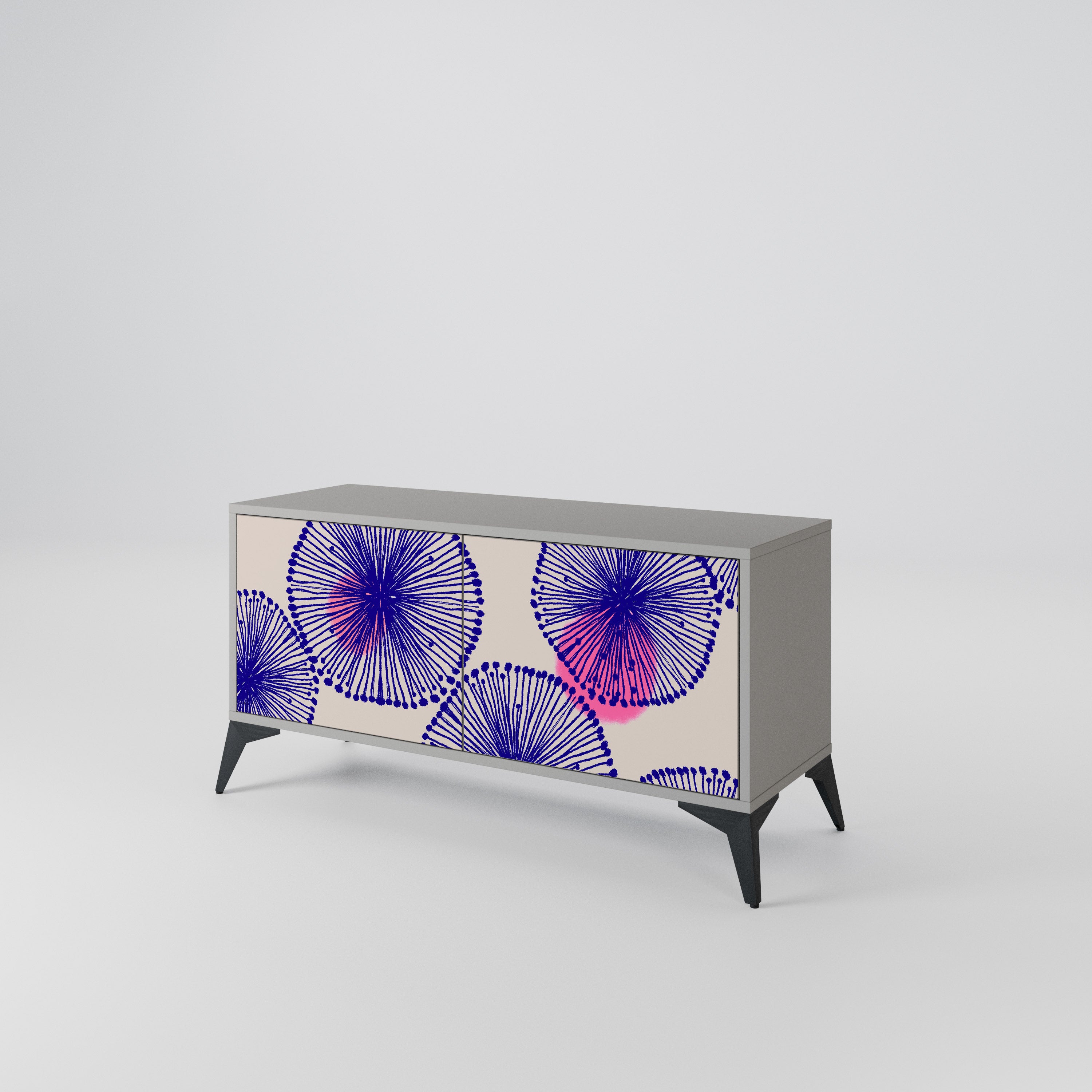 MAGIC NATURE Compact 2-Door TV Cabinet