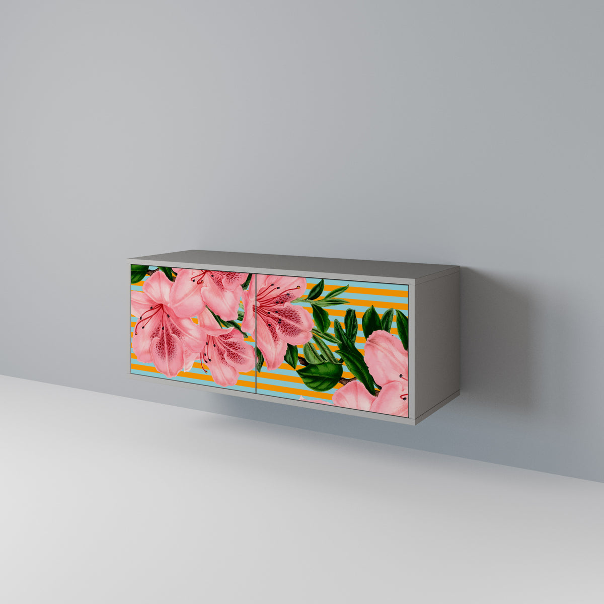 FRAGILE BEAUTY Συμπαγές έπιπλο τηλεόρασης 2-θυρών