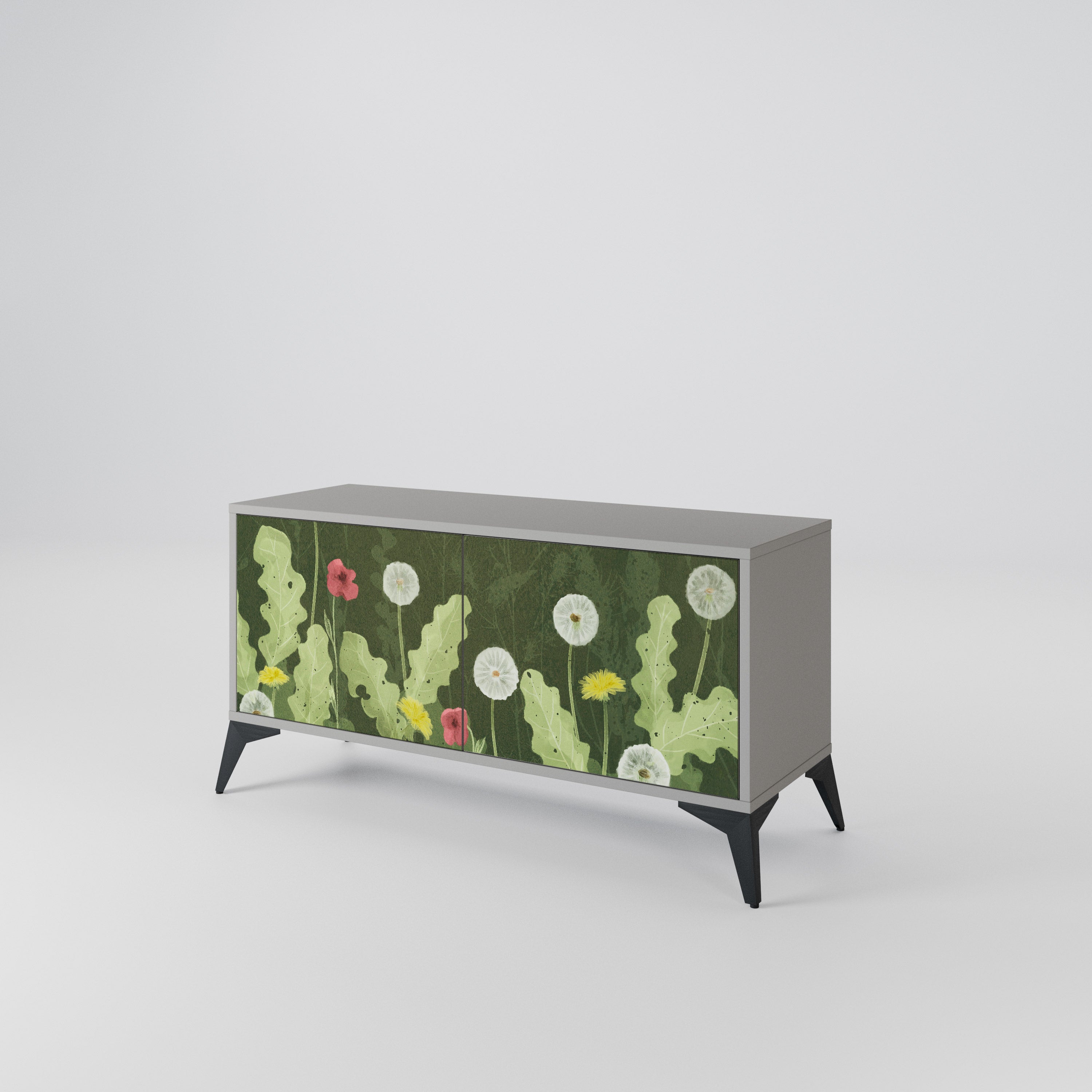 DANDELION AMUSE Compact 2-Door TV Cabinet