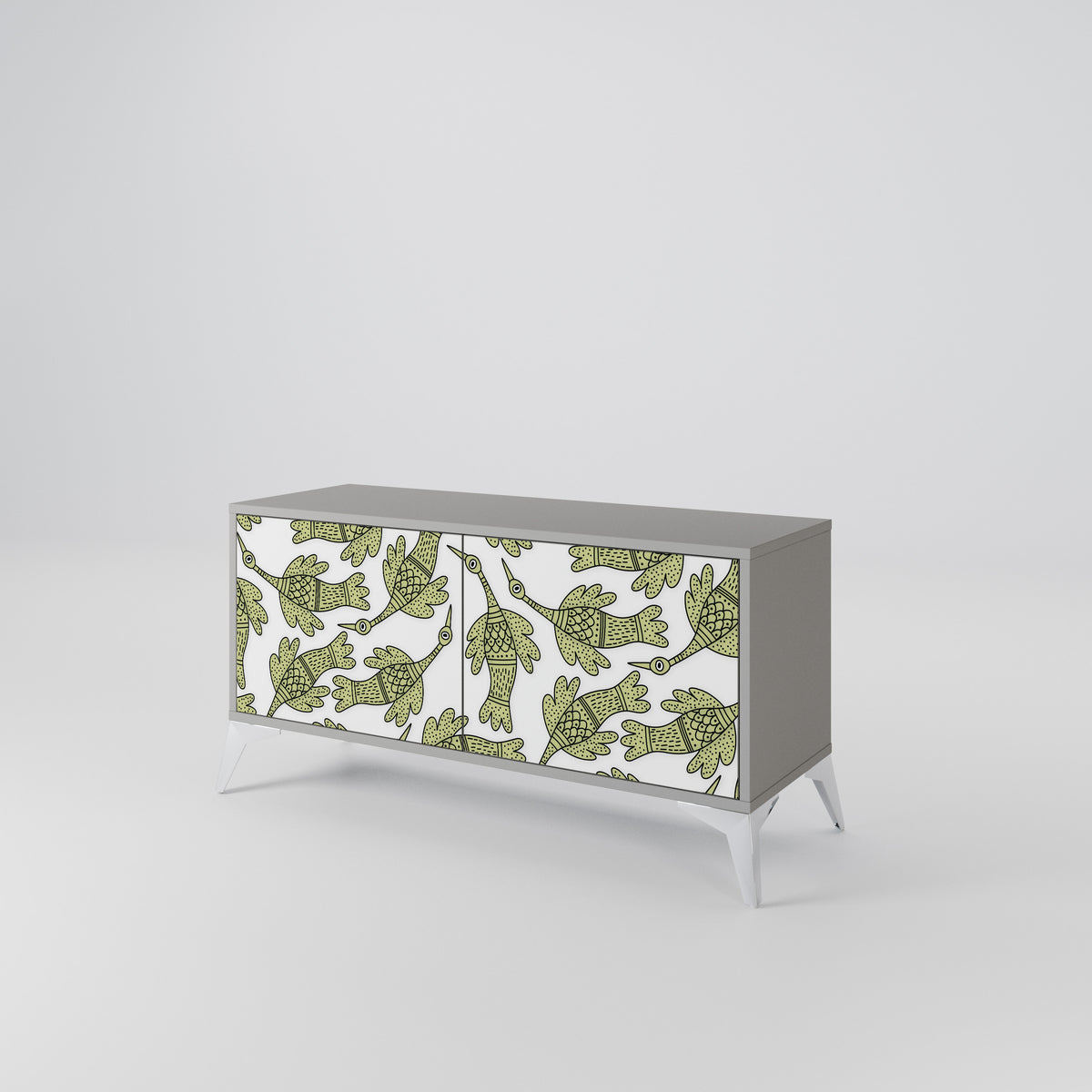 SEEDLING SONGBIRD Compact 2-Door TV Cabinet