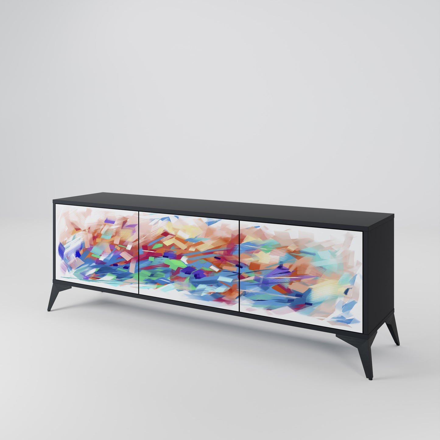FINESSE MASH-UP 3-Door TV Cabinet