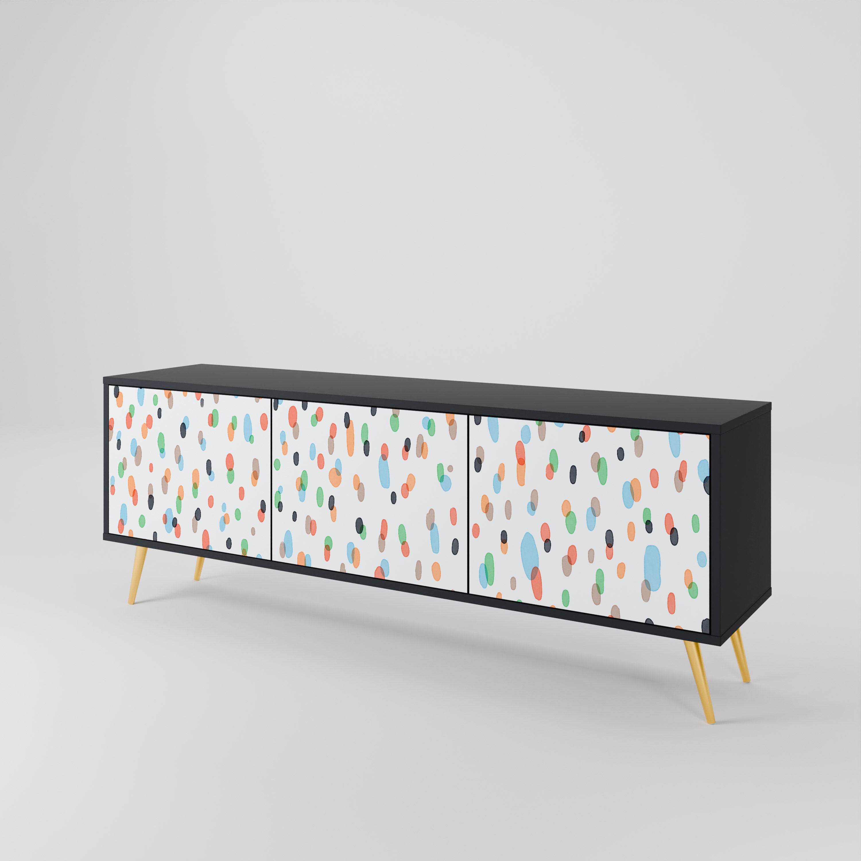 ENERGETIC SPOTS Έπιπλο τηλεόρασης 3-θυρών