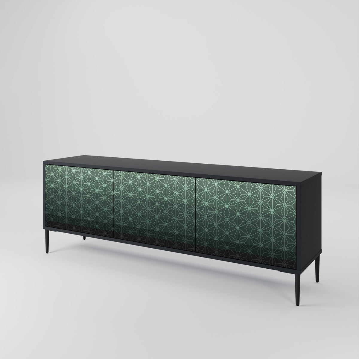 ORNAMENTAL GLIMMER 3-Door TV Cabinet