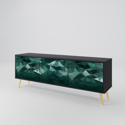 POLYGONAL FLOATING Έπιπλο τηλεόρασης 3-θυρών