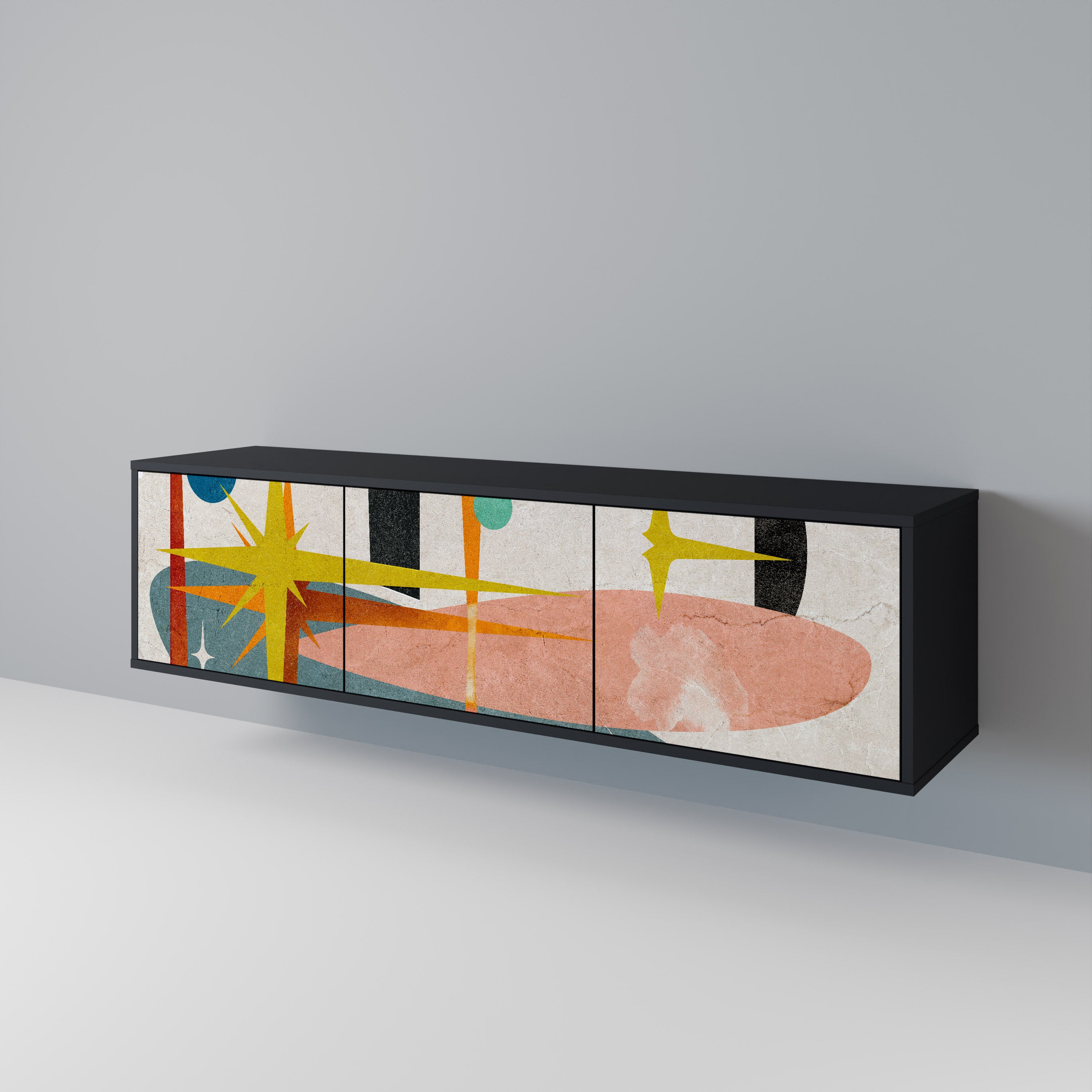 INTERSTELLAR VIBES 3-Door TV Cabinet