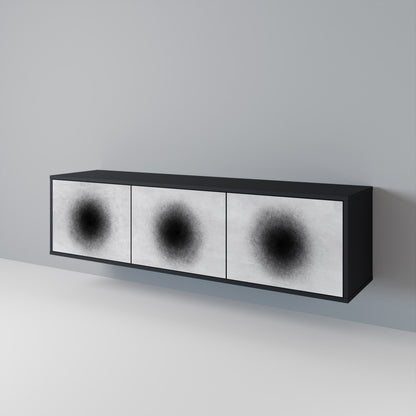 BLACK HOLE Έπιπλο τηλεόρασης 3-θυρών