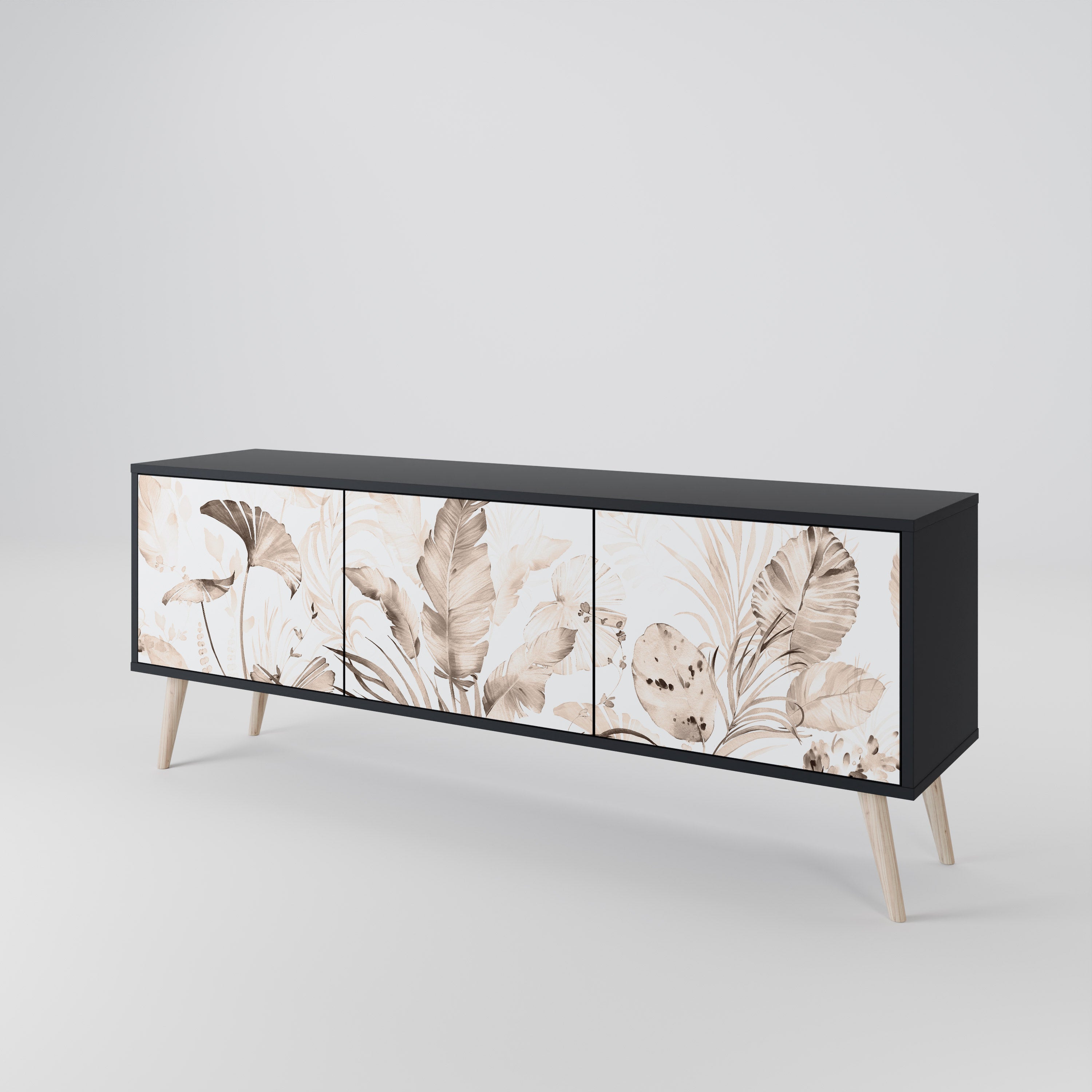 WILD TENDERNESS 3-Door TV Cabinet