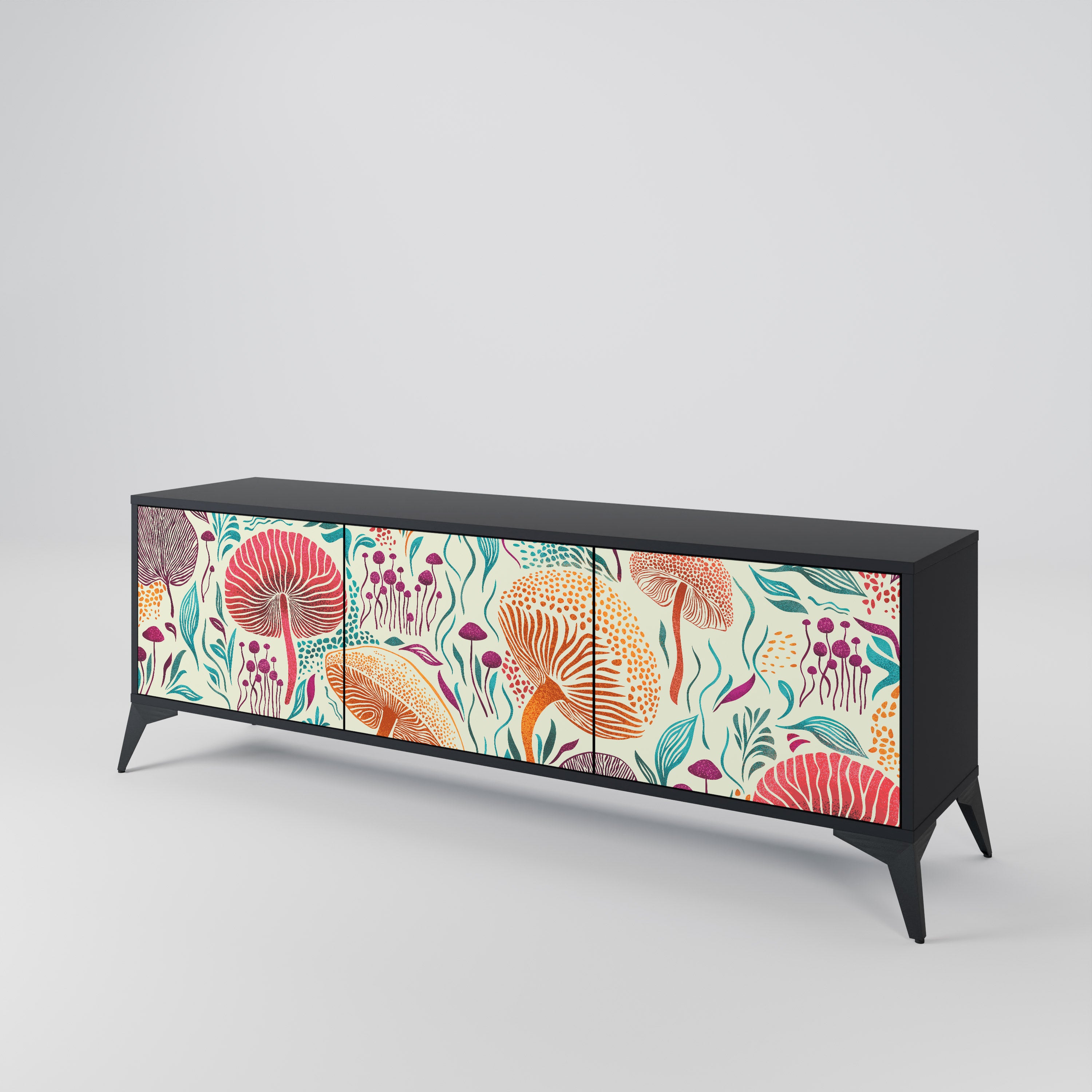 FUNGUS FANTASY 3-Door TV Cabinet