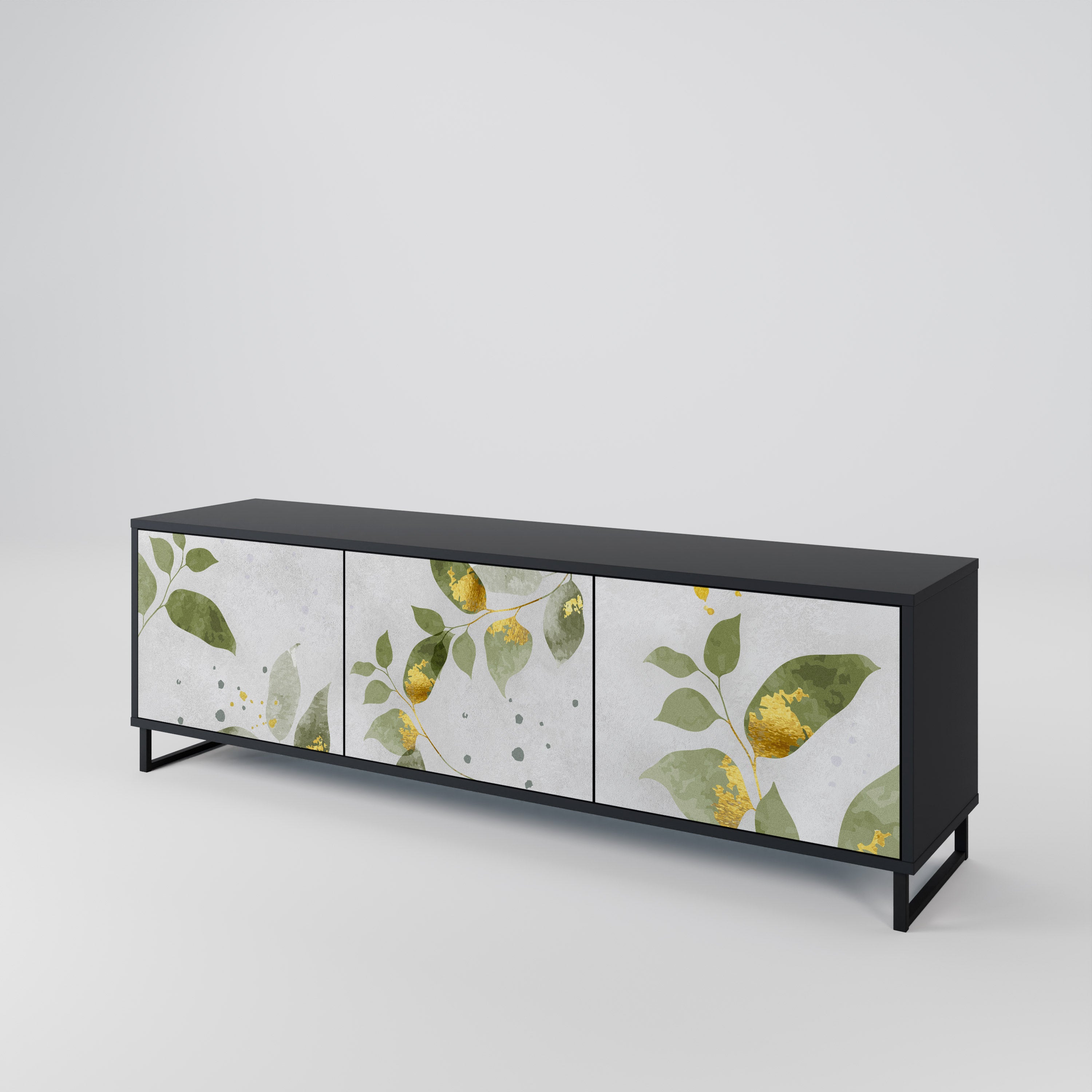 ELEGANT BOTANICS Έπιπλο τηλεόρασης 3-θυρών