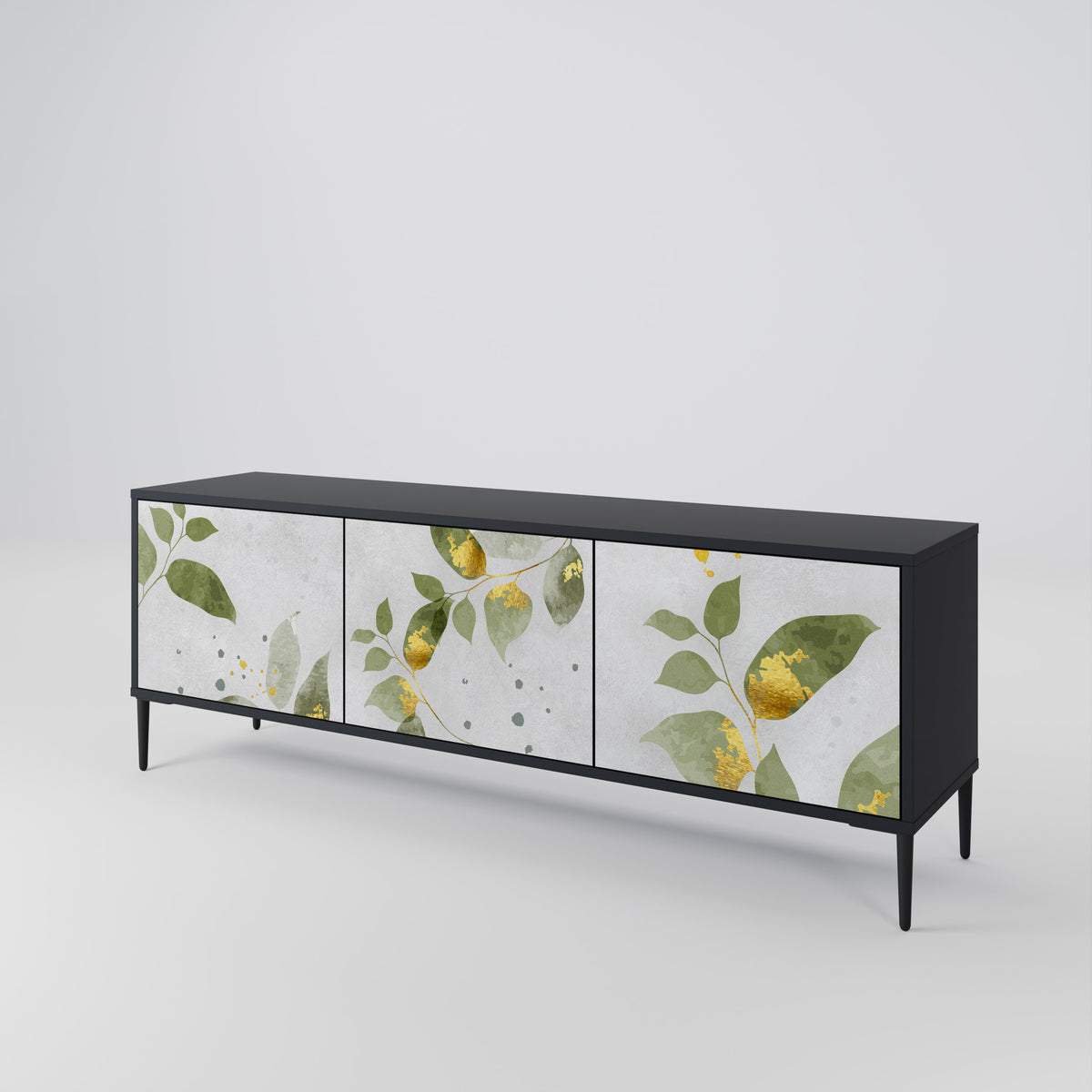 ELEGANT BOTANICS Έπιπλο τηλεόρασης 3-θυρών