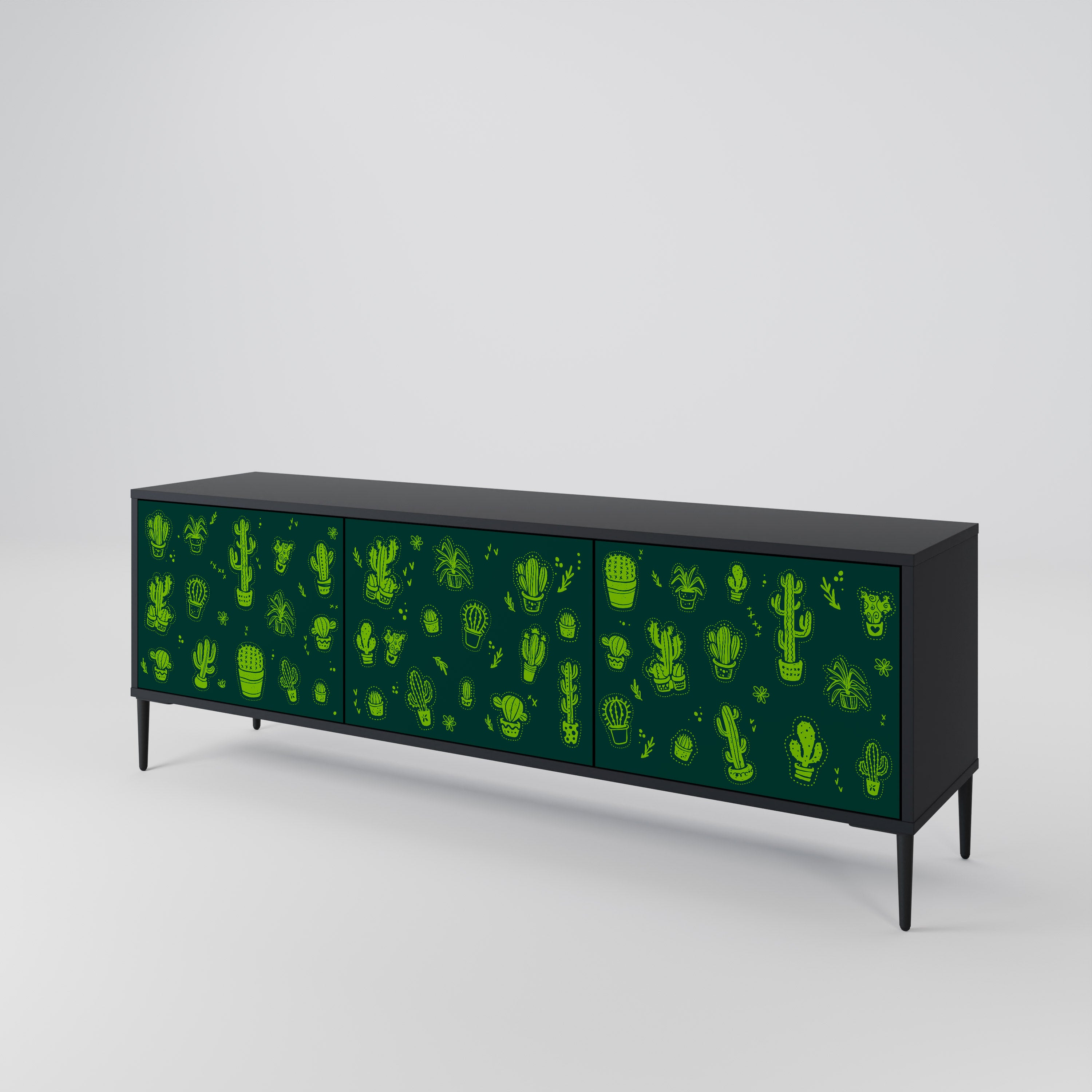 DESERT GREEN Έπιπλο τηλεόρασης 3-θυρών