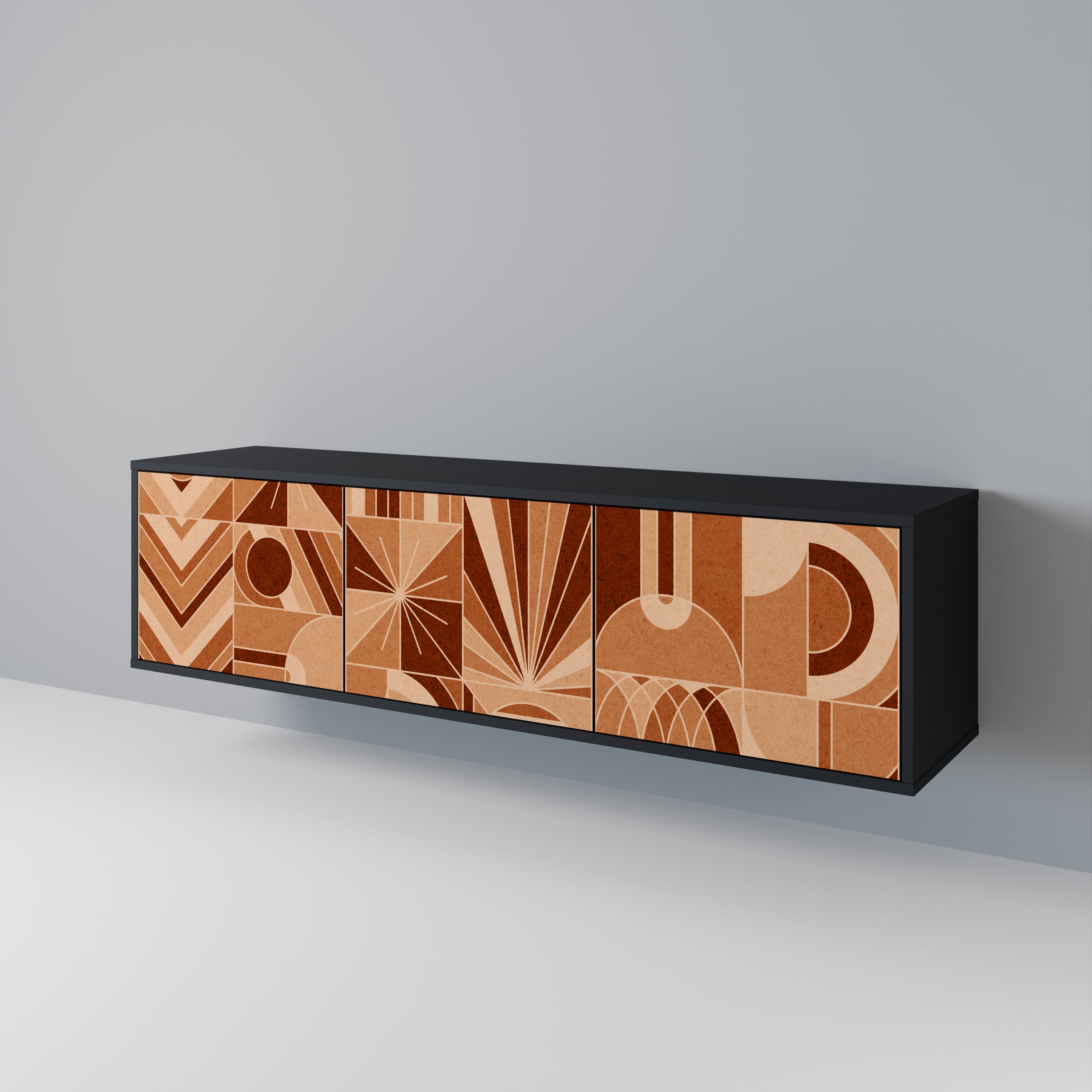 PRISM MOSAIC Έπιπλο τηλεόρασης 3-θυρών