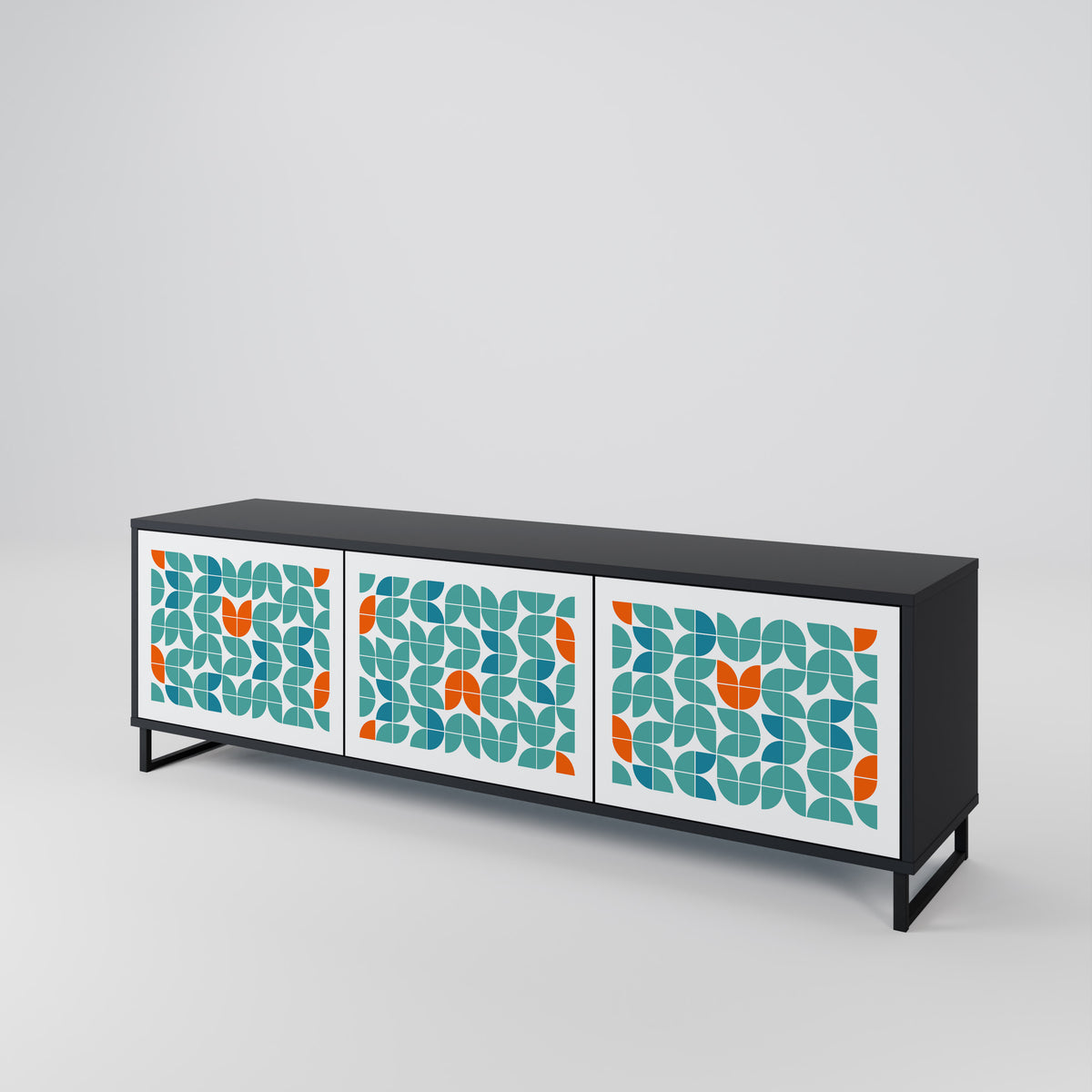 BE THE CHANGE Έπιπλο τηλεόρασης 3-θυρών