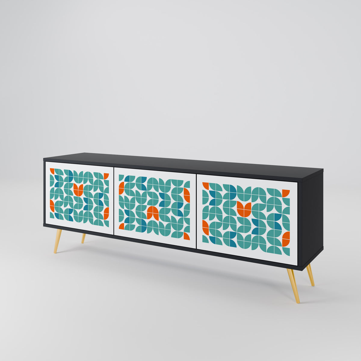 BE THE CHANGE Έπιπλο τηλεόρασης 3-θυρών