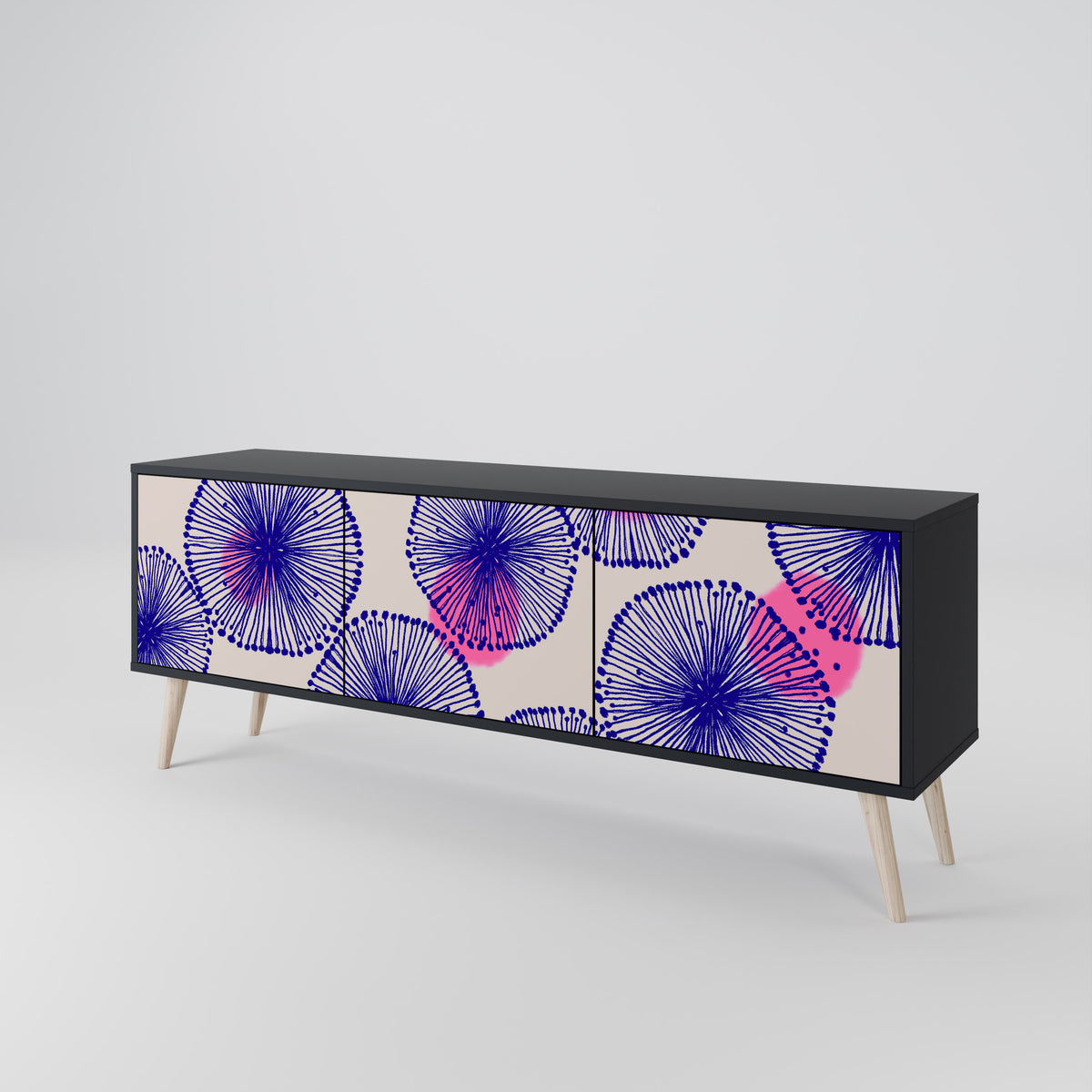 MAGIC NATURE Έπιπλο τηλεόρασης 3-θυρών