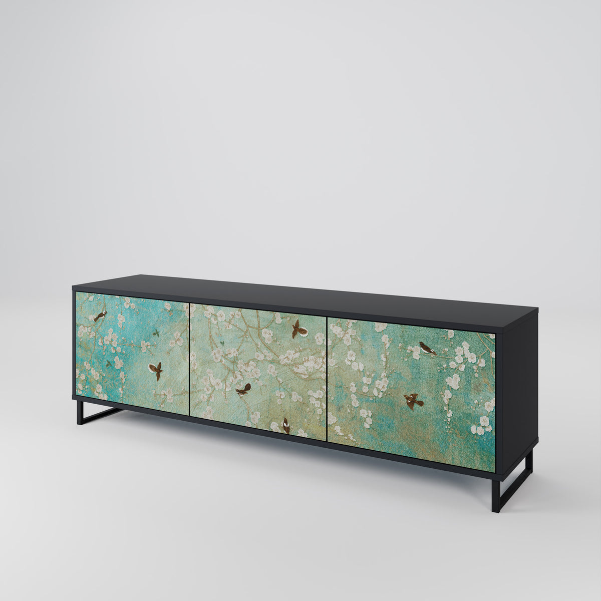 BLOOMING CHARM Έπιπλο τηλεόρασης 3-θυρών