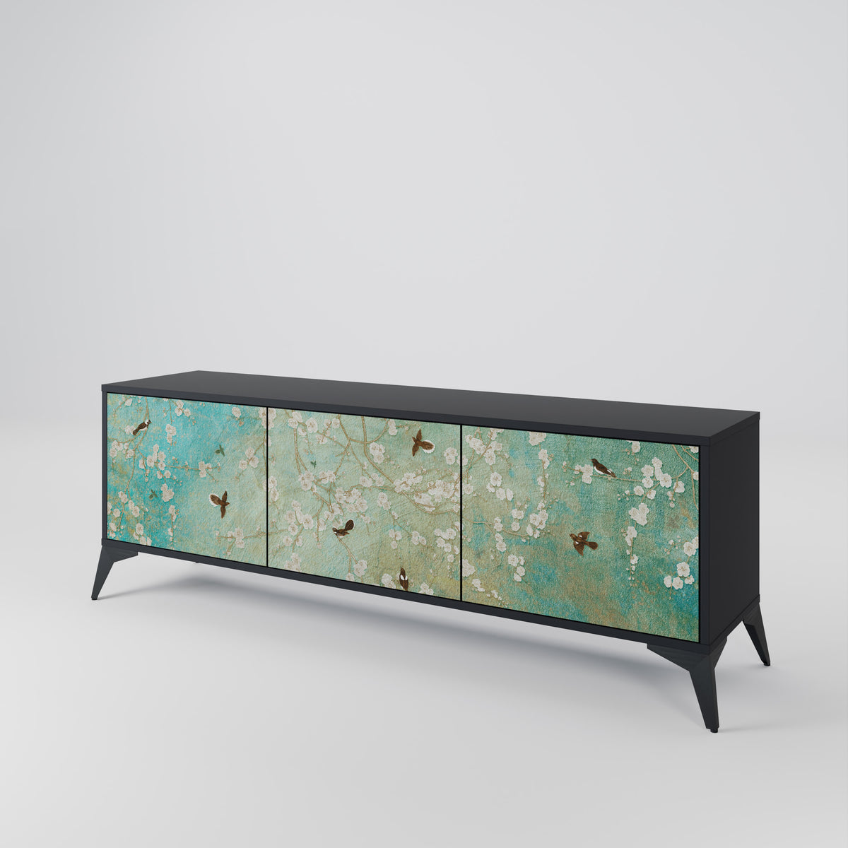 BLOOMING CHARM Έπιπλο τηλεόρασης 3-θυρών