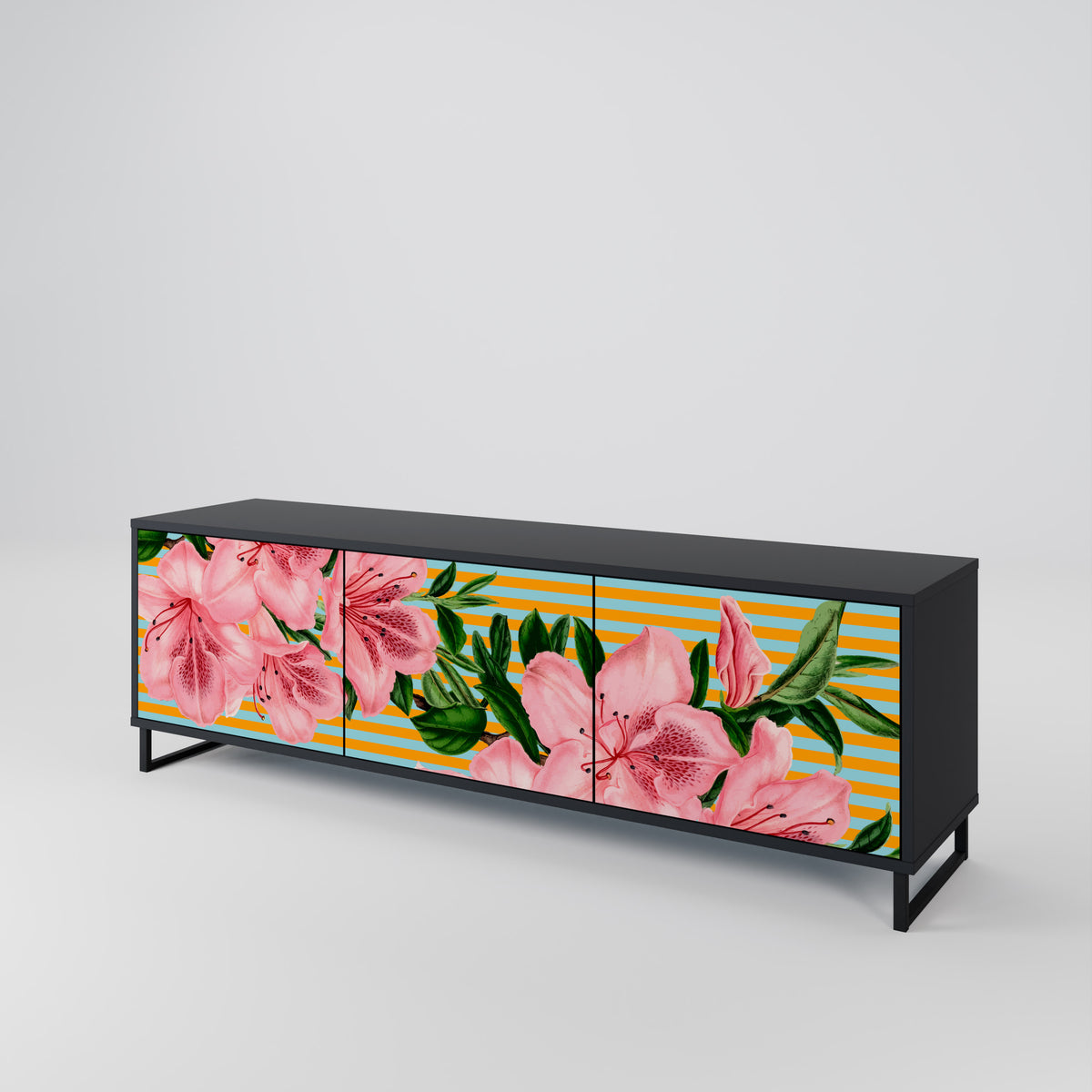 FRAGILE BEAUTY Έπιπλο τηλεόρασης 3-θυρών