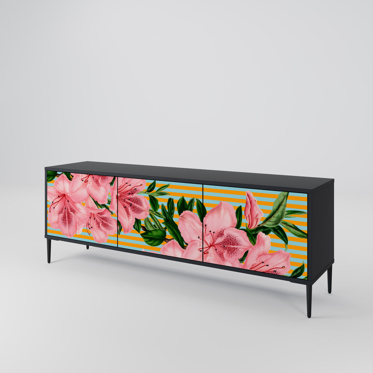 FRAGILE BEAUTY Έπιπλο τηλεόρασης 3-θυρών