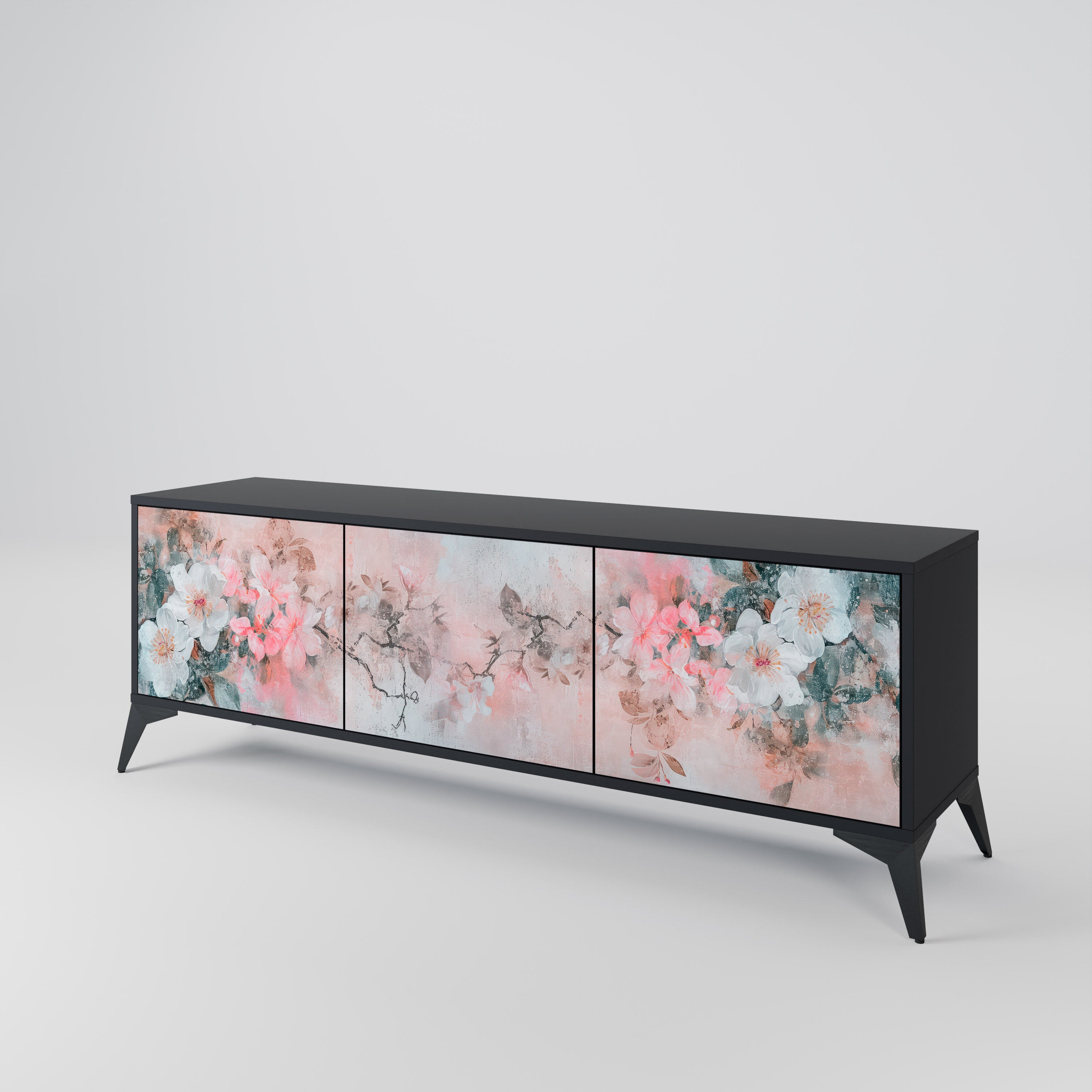 CHERRY BLOSSOM 3-Door TV Cabinet