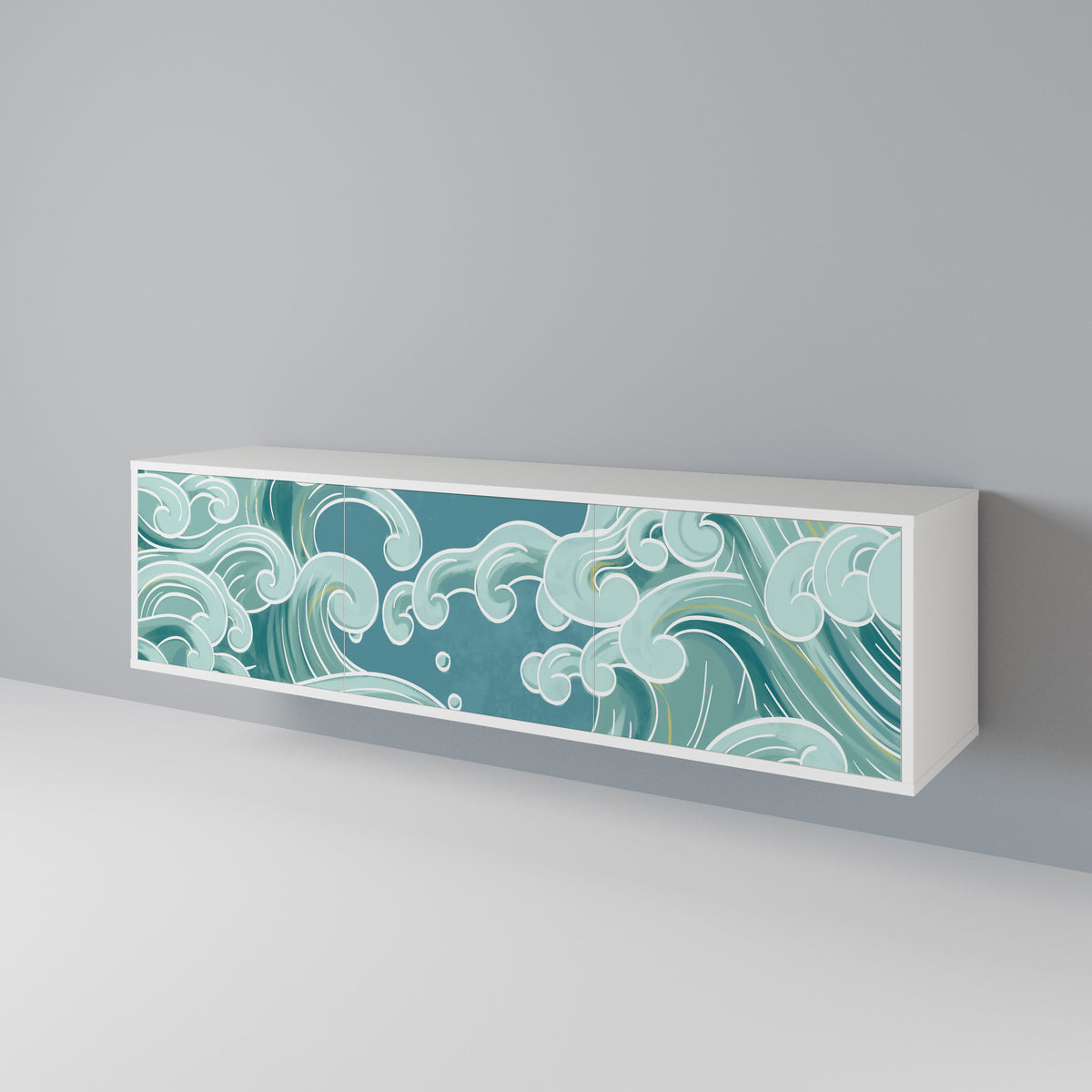 ASIAN SWAY 3-Door TV Cabinet