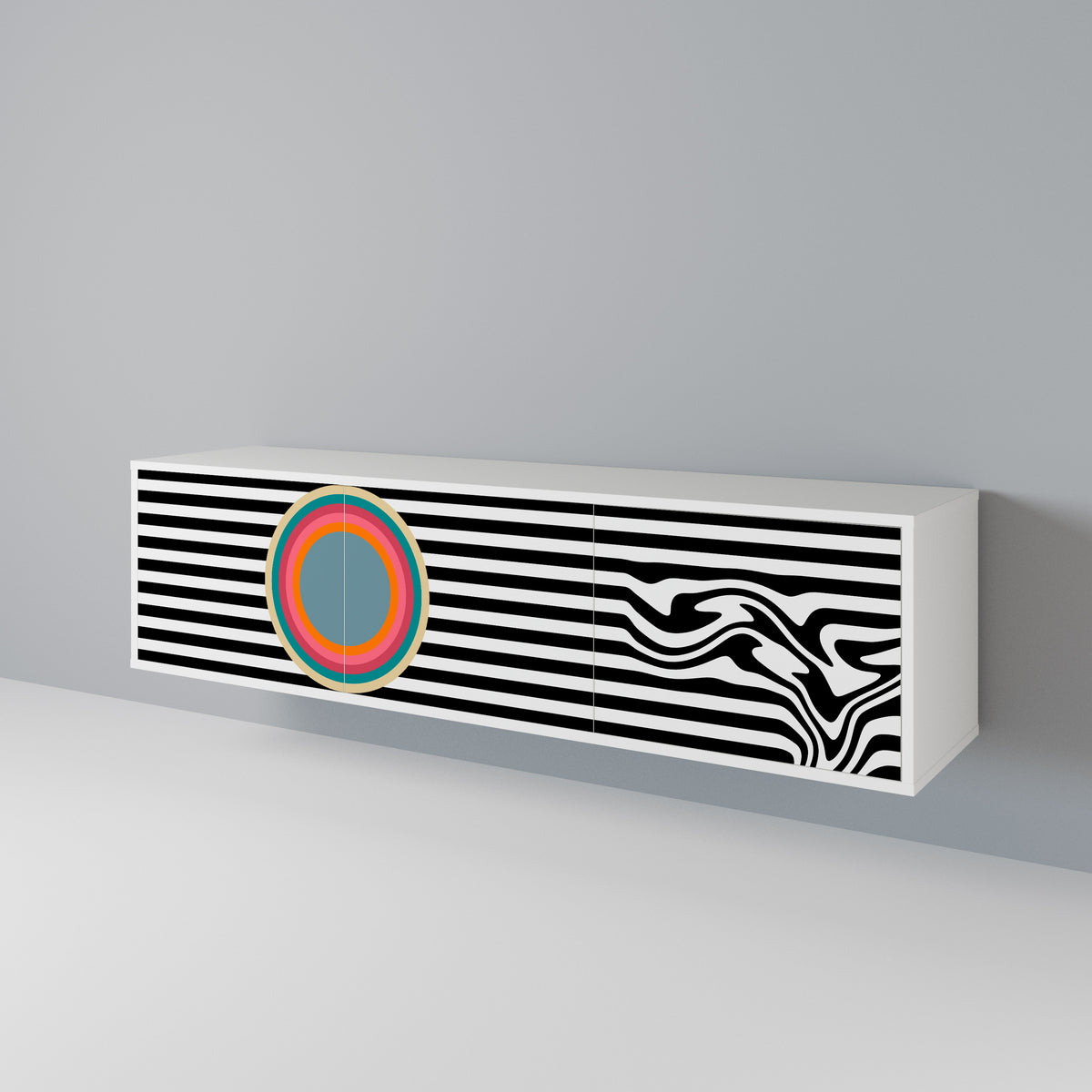 SPECTRA SHOWCASE Έπιπλο τηλεόρασης 3-θυρών