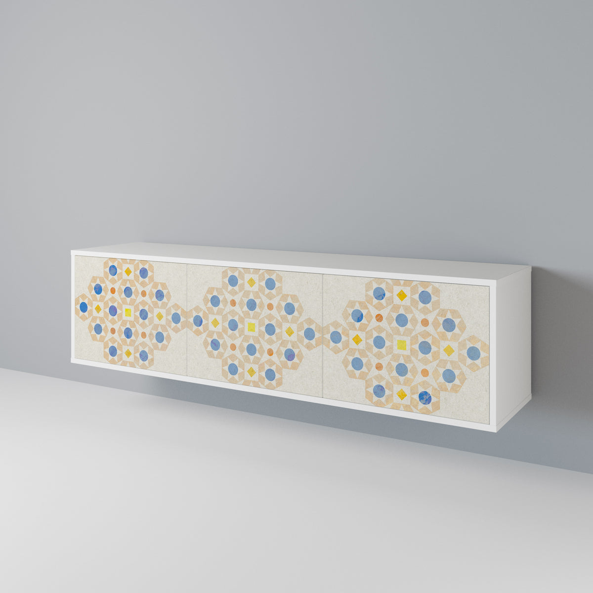 PATTERNED PRISM Έπιπλο τηλεόρασης 3-θυρών