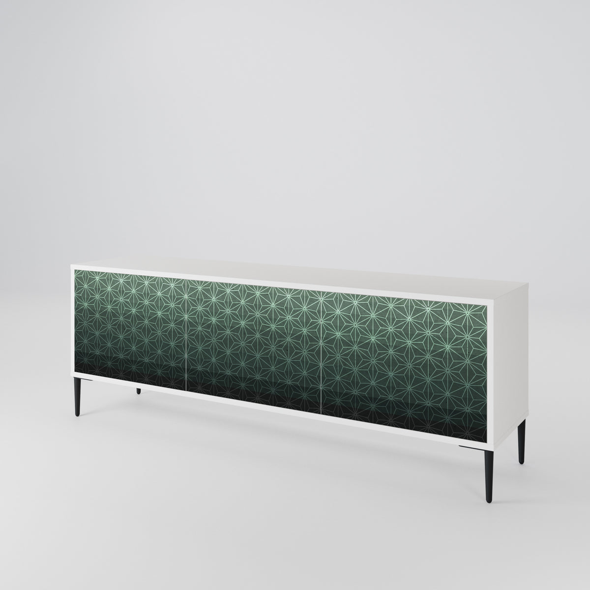 ORNAMENTAL GLIMMER 3-Door TV Cabinet