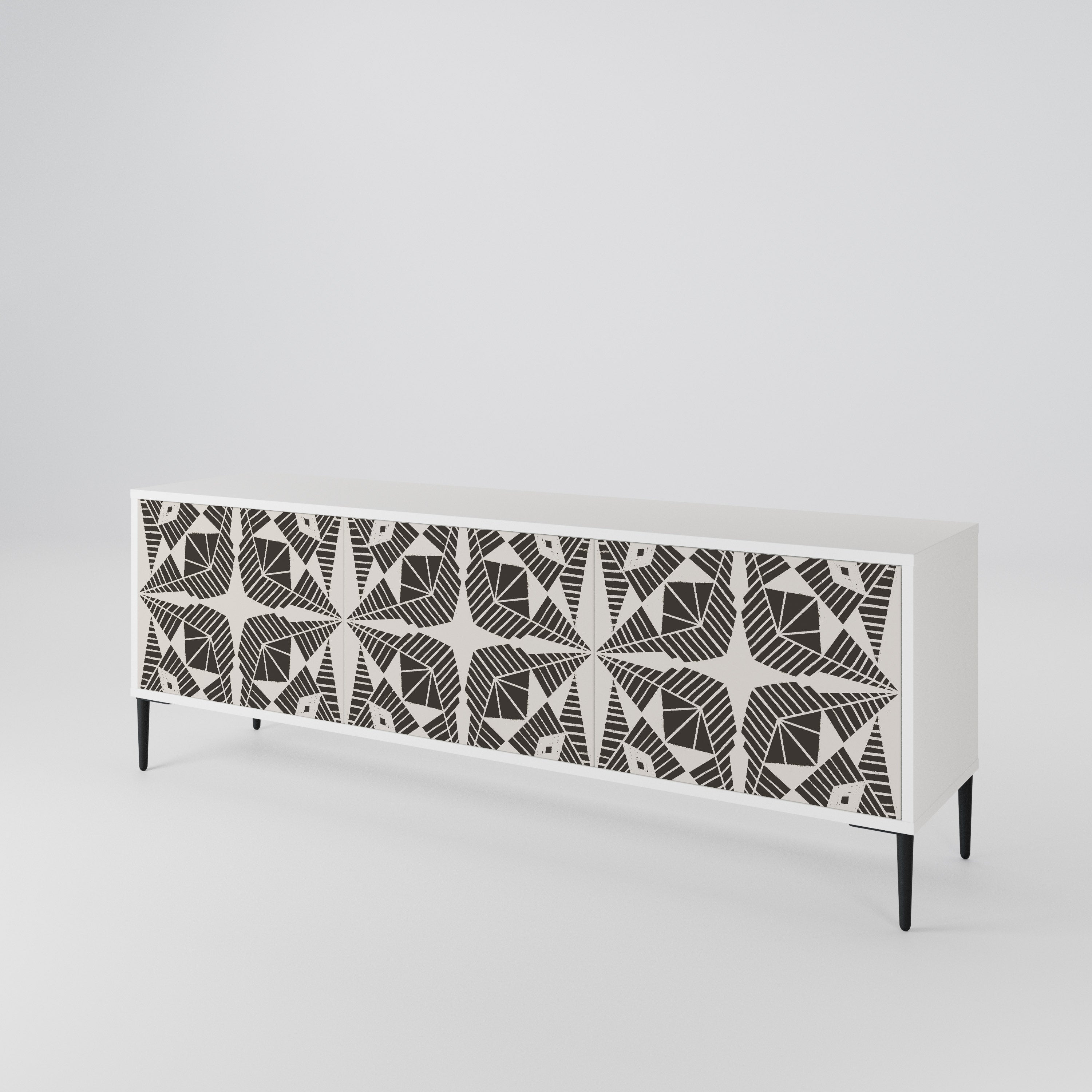 MONOCHROME NEXUS 3-Door TV Cabinet