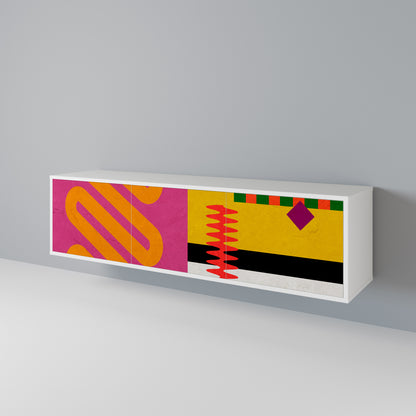 VIVID ART Έπιπλο τηλεόρασης 3-θυρών