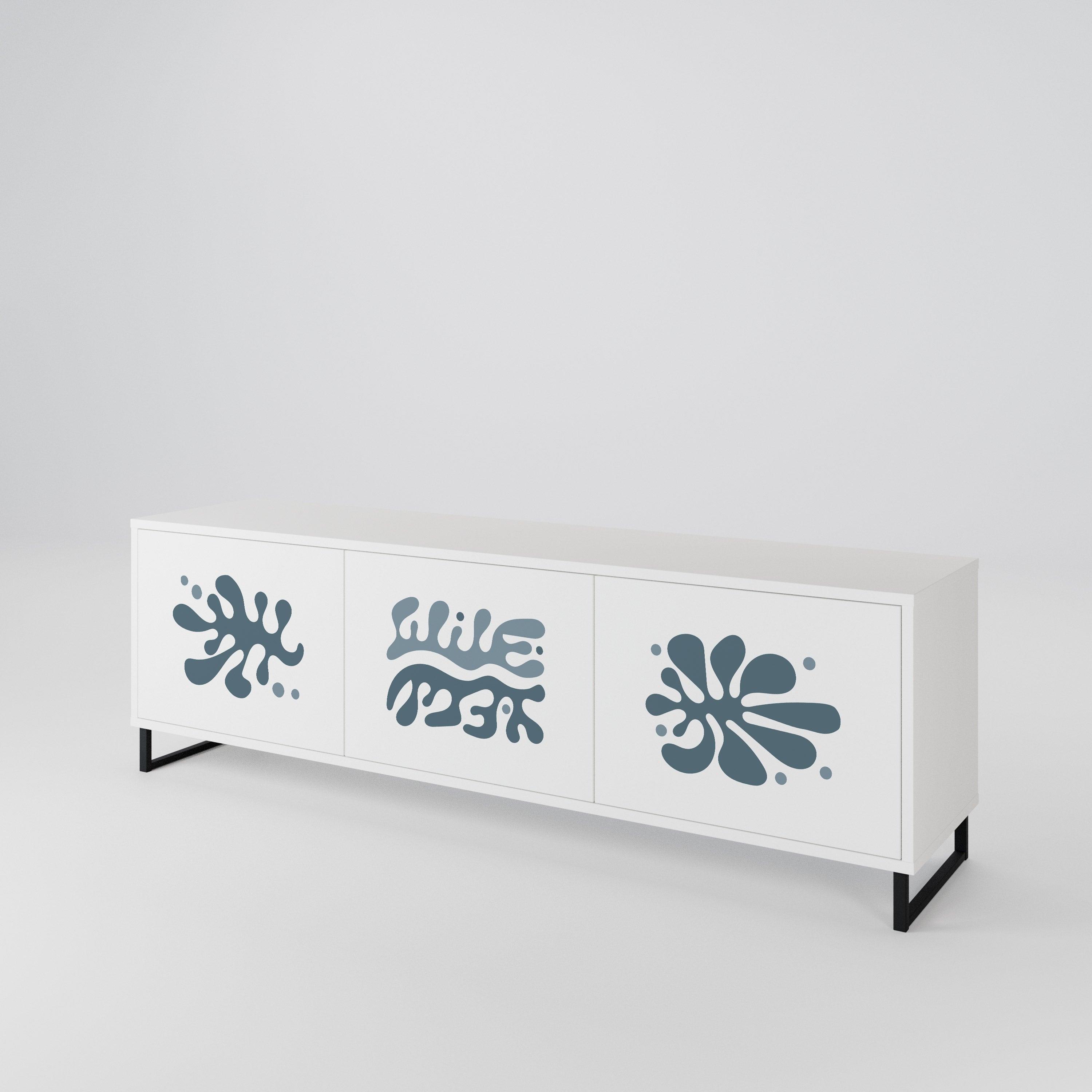 WONDERLAND VEGETATION 3-Door TV Cabinet