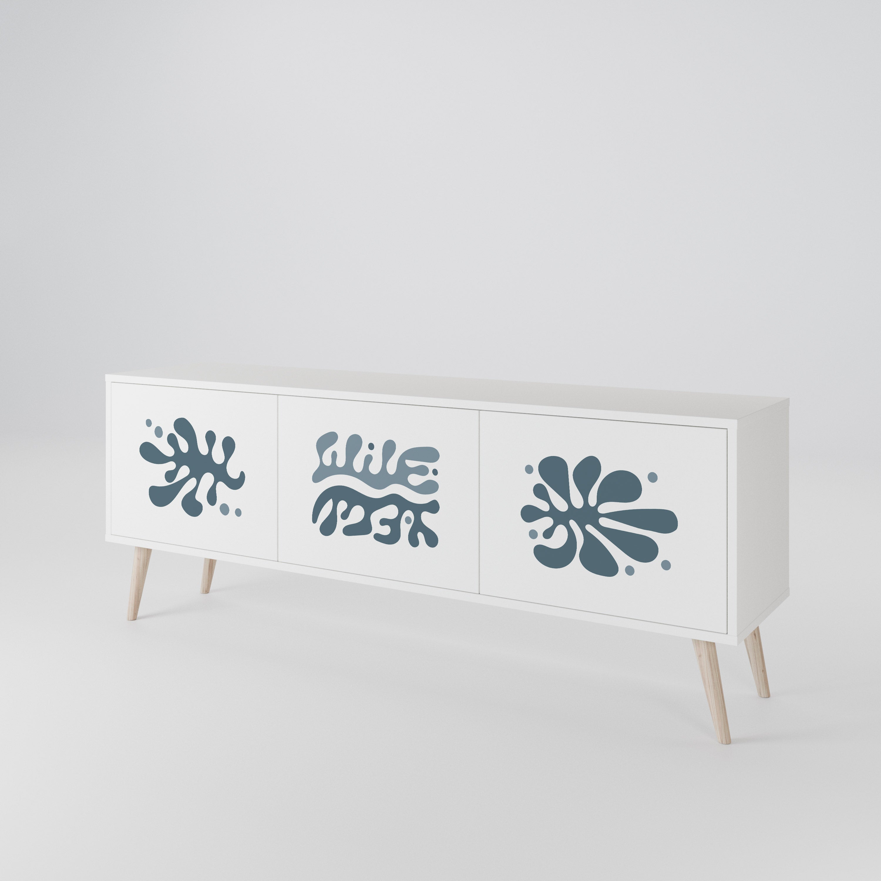WONDERLAND VEGETATION 3-Door TV Cabinet