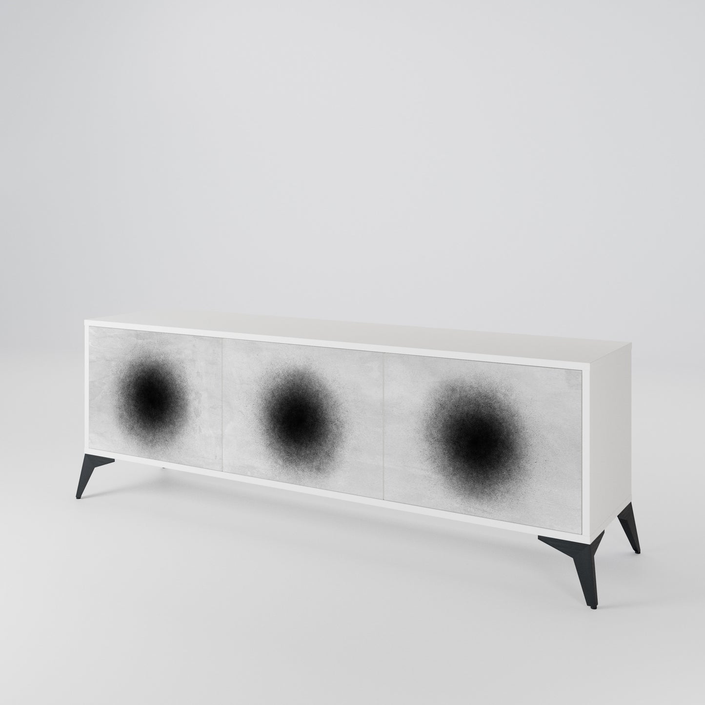 BLACK HOLE Έπιπλο τηλεόρασης 3-θυρών