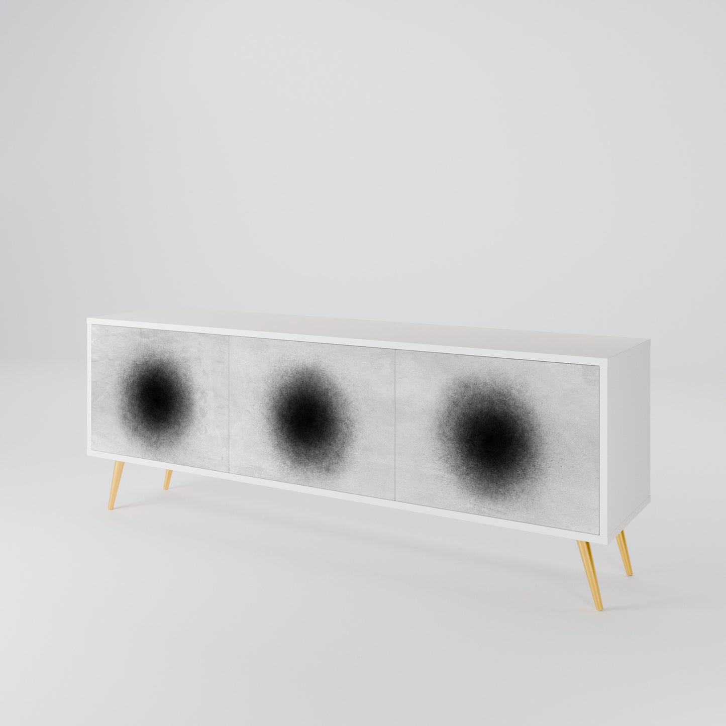 BLACK HOLE Έπιπλο τηλεόρασης 3-θυρών
