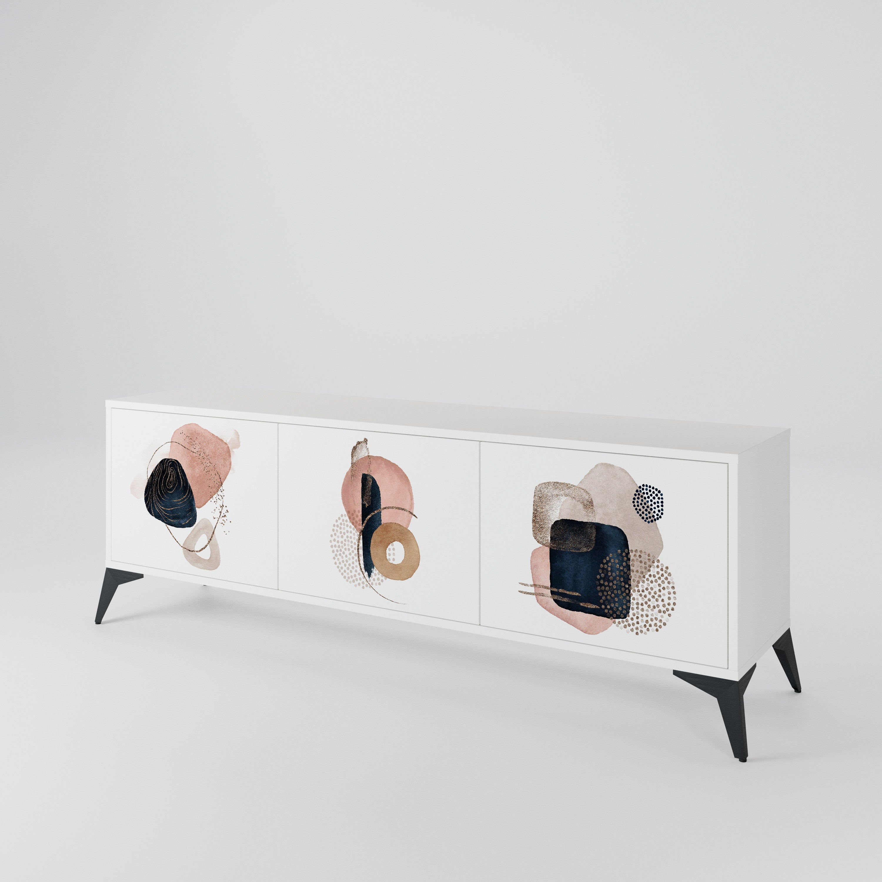 COLORFUL SHAPES 3-Door TV Cabinet