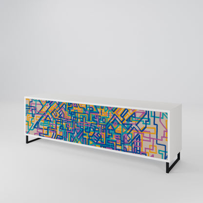MEMORIES MAP 3-Door TV Cabinet