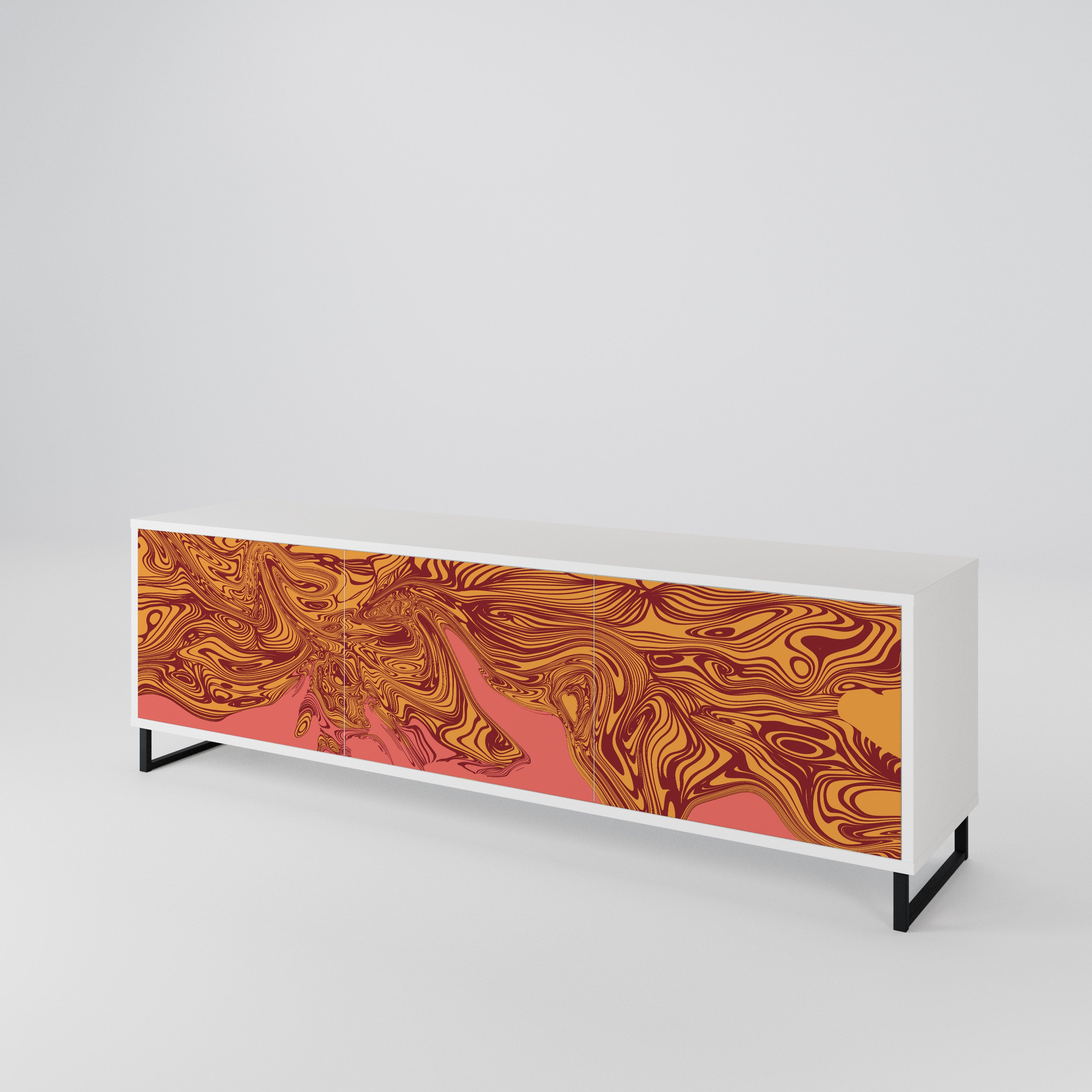 FLOATING THOUGHTS 3-Door TV Cabinet