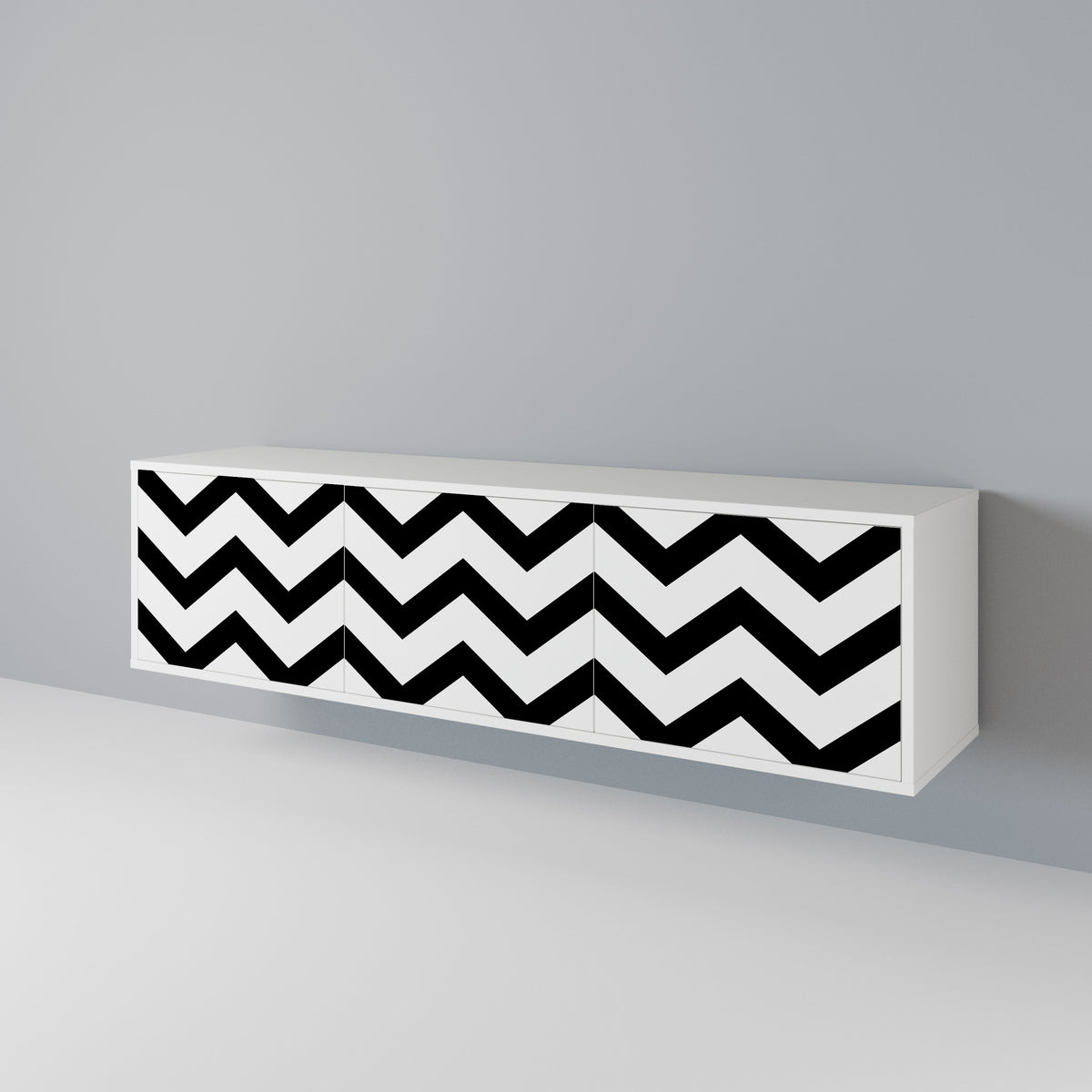 CLASSIC ZIG ZAG Έπιπλο τηλεόρασης 3-θυρών