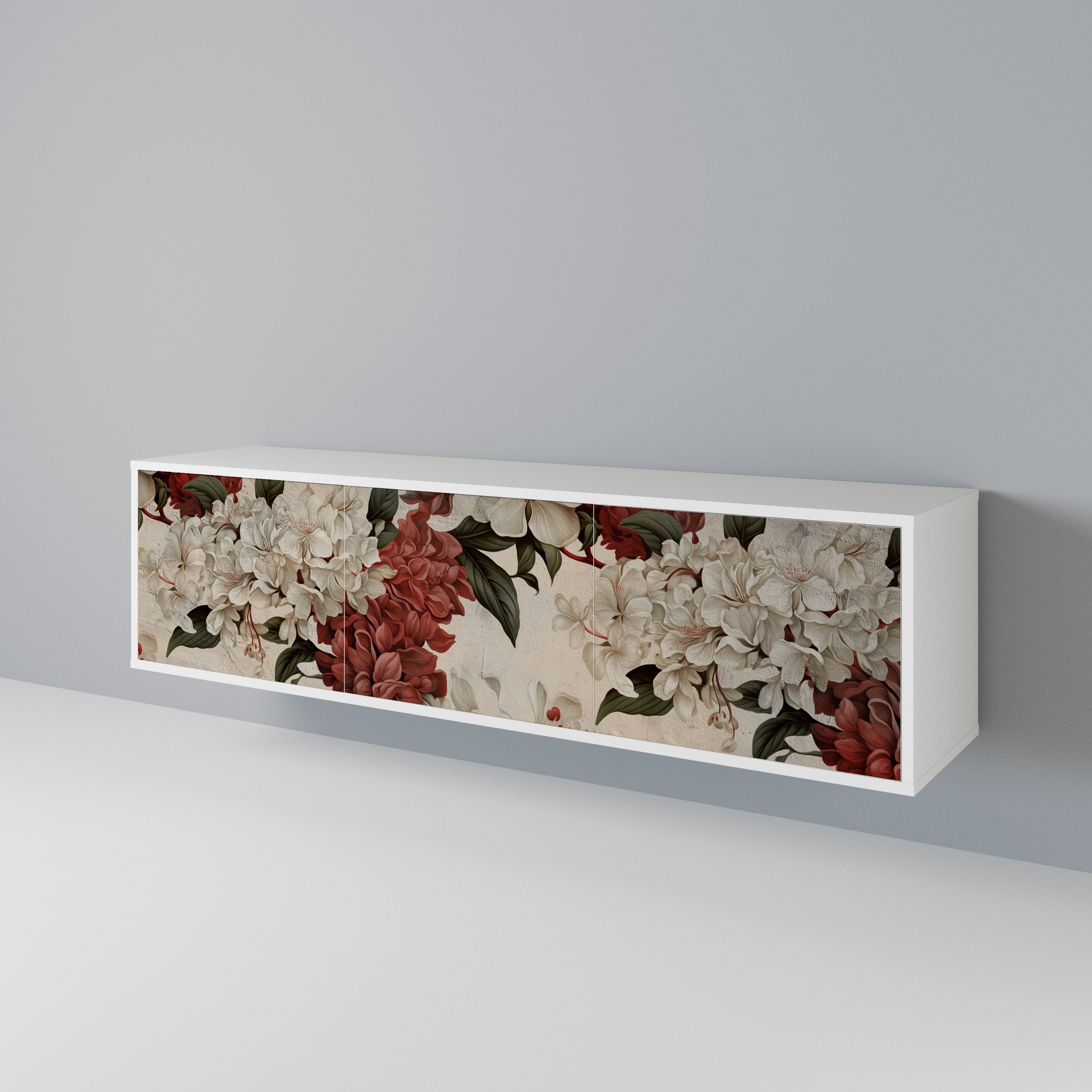 EPHEMERAL DAYS 3-Door TV Cabinet