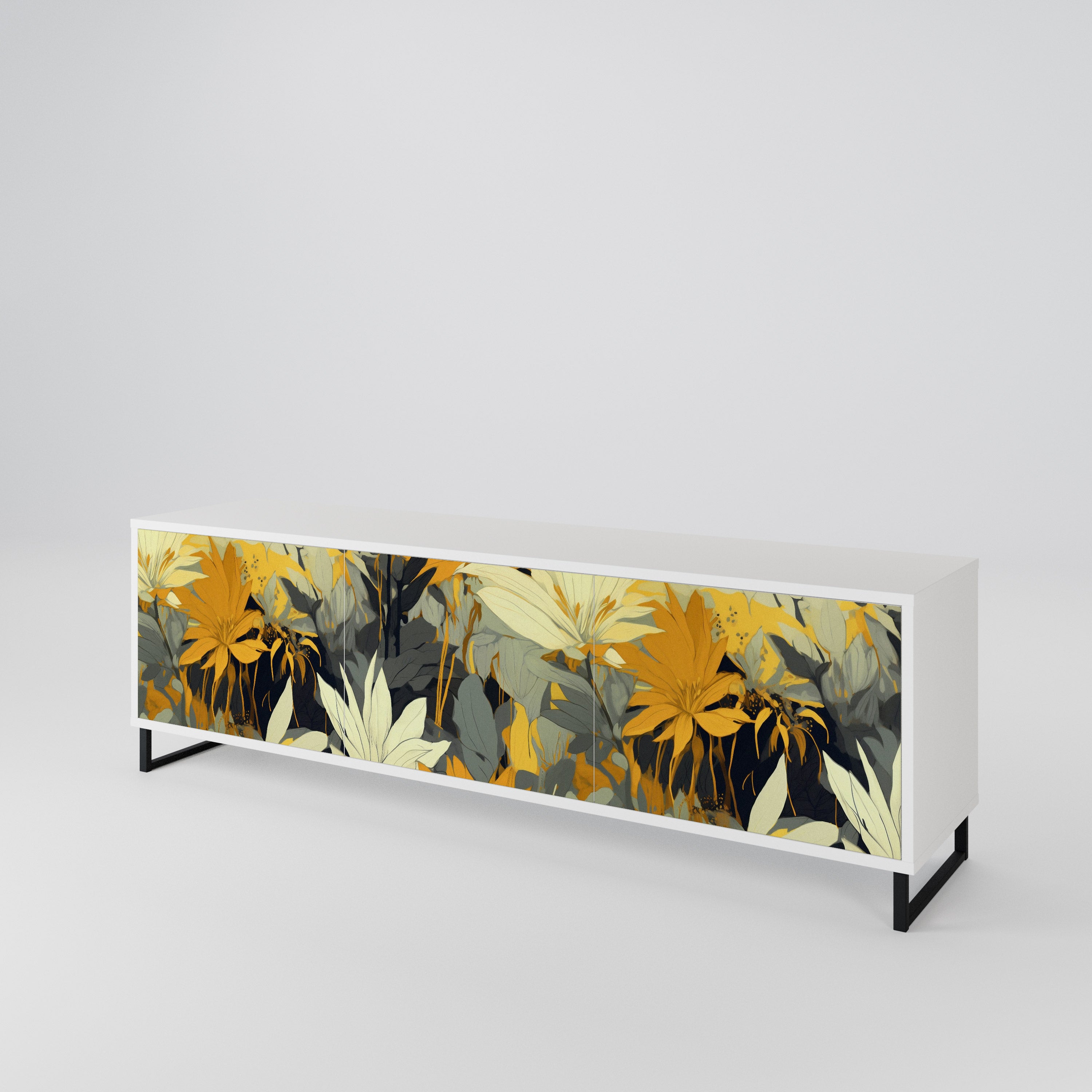 SUNKISSED LILY 3-Door TV Cabinet