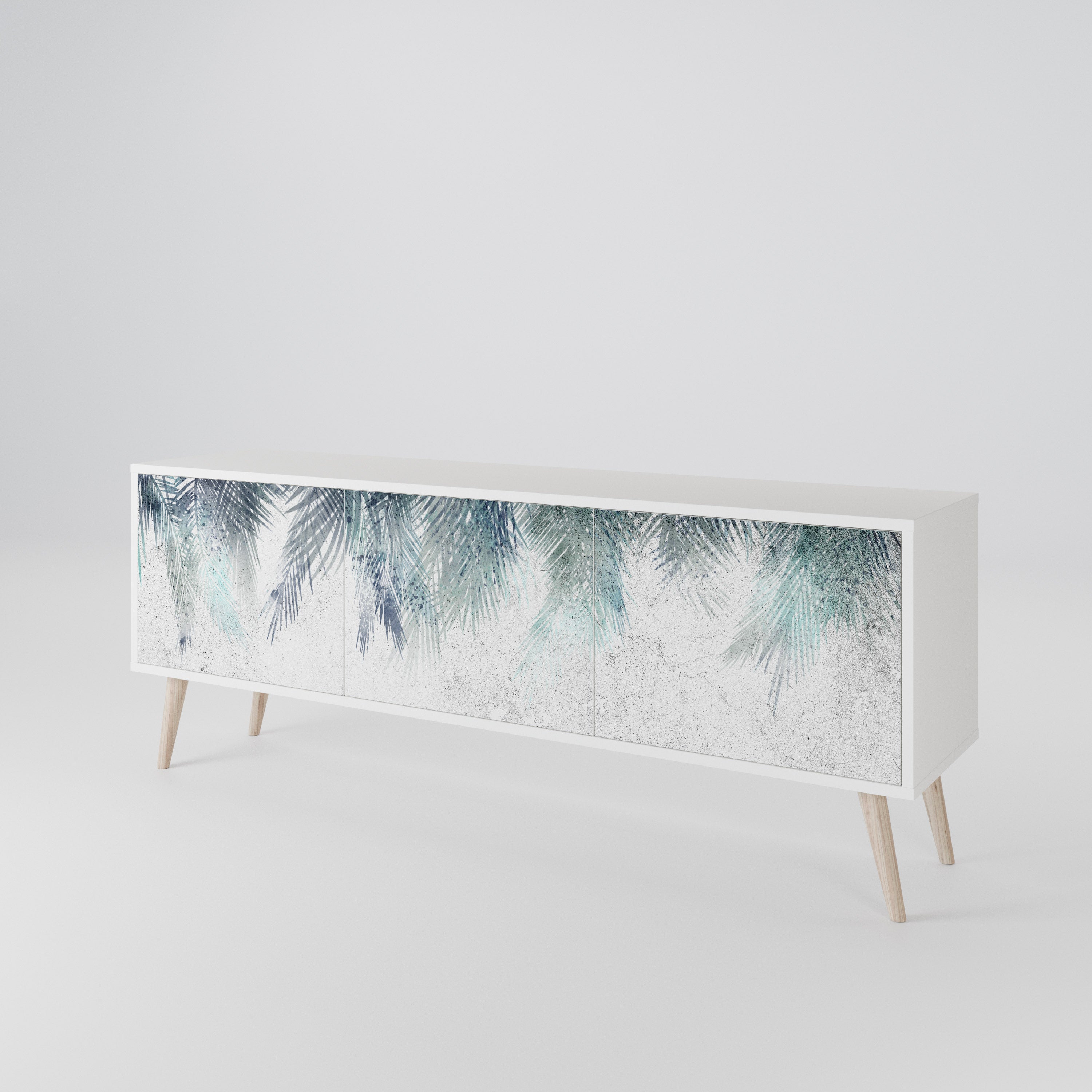 PALM VEIL 3-Door TV Cabinet
