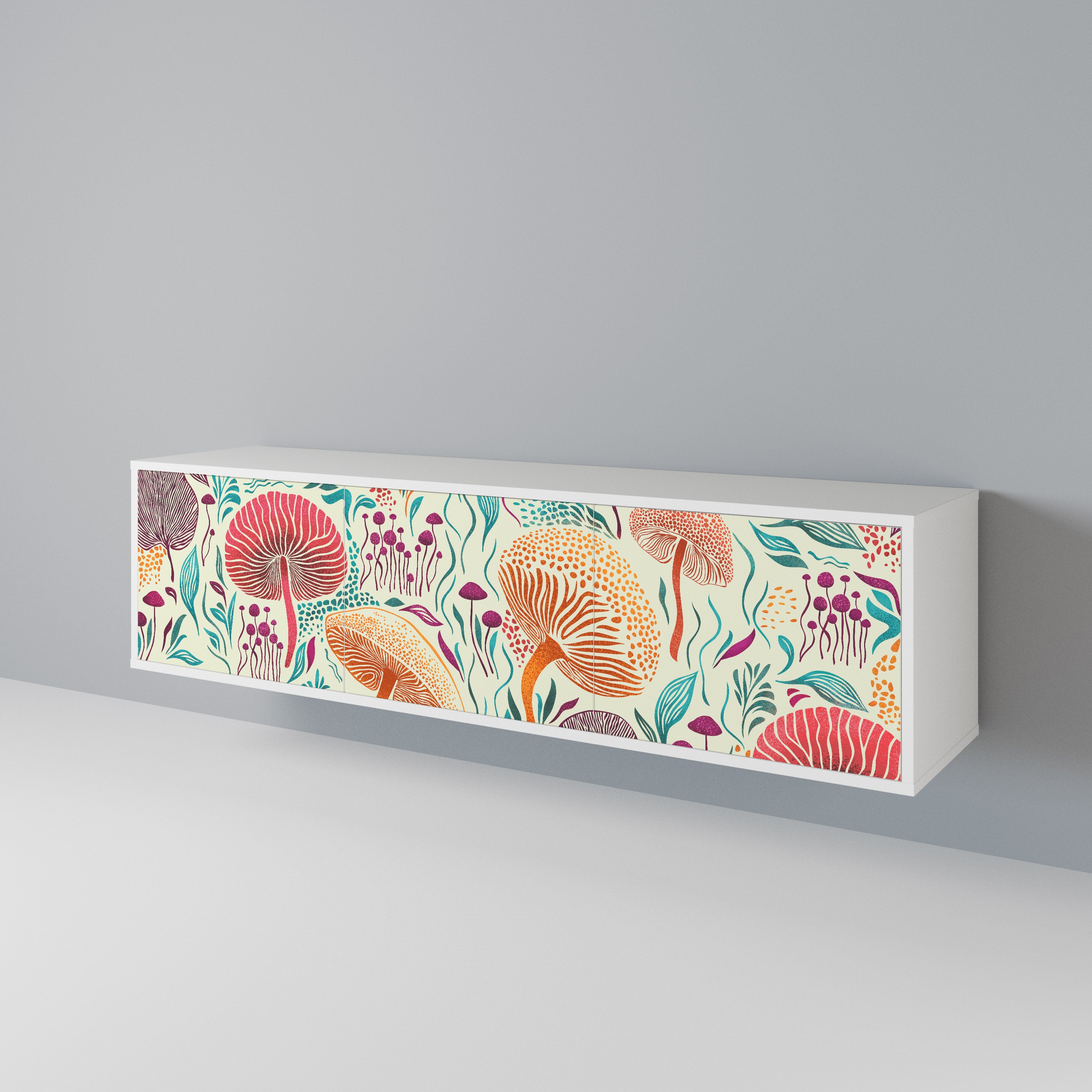 FUNGUS FANTASY 3-Door TV Cabinet