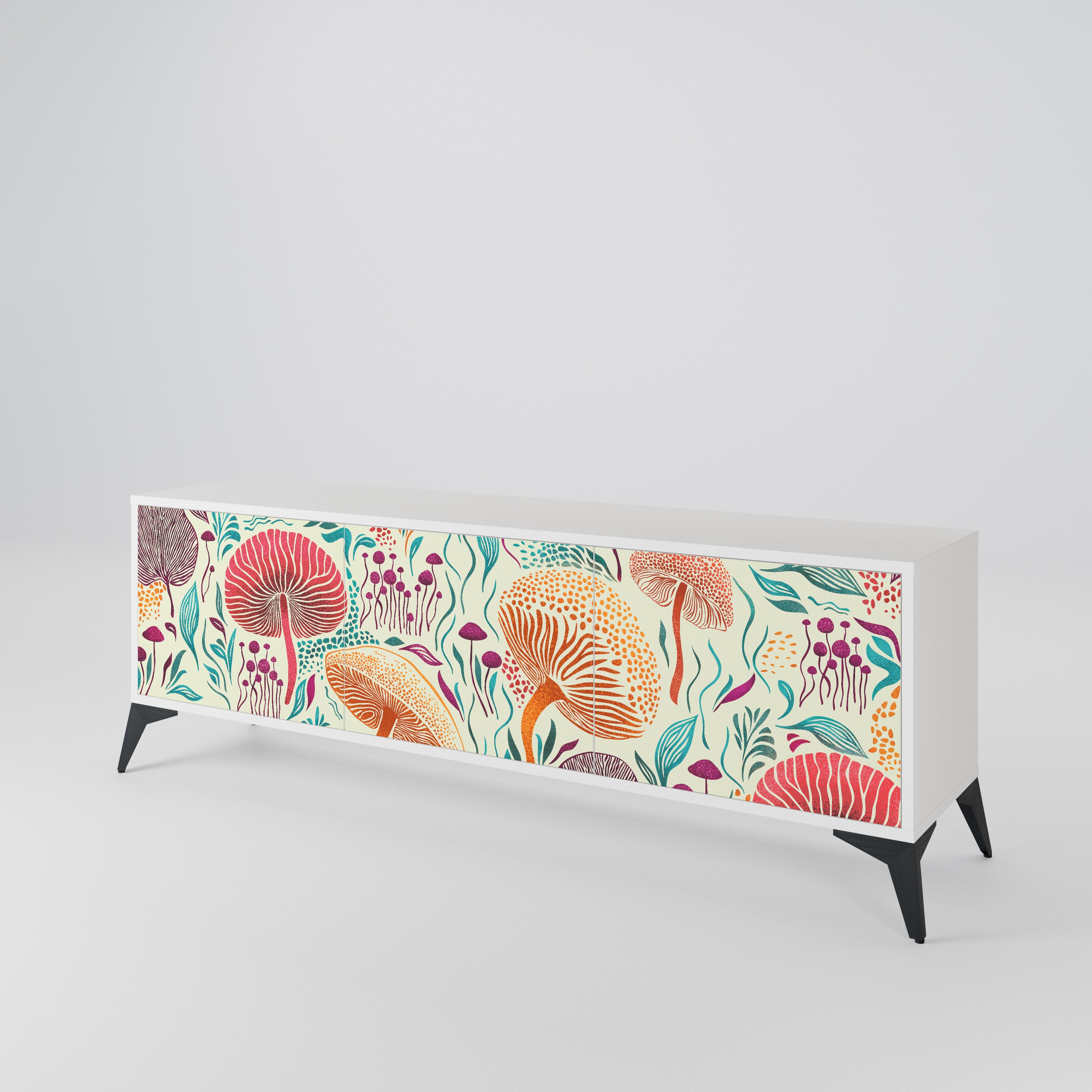FUNGUS FANTASY 3-Door TV Cabinet