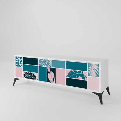 COMBINATION OF SHAPES Έπιπλο τηλεόρασης 3-θυρών