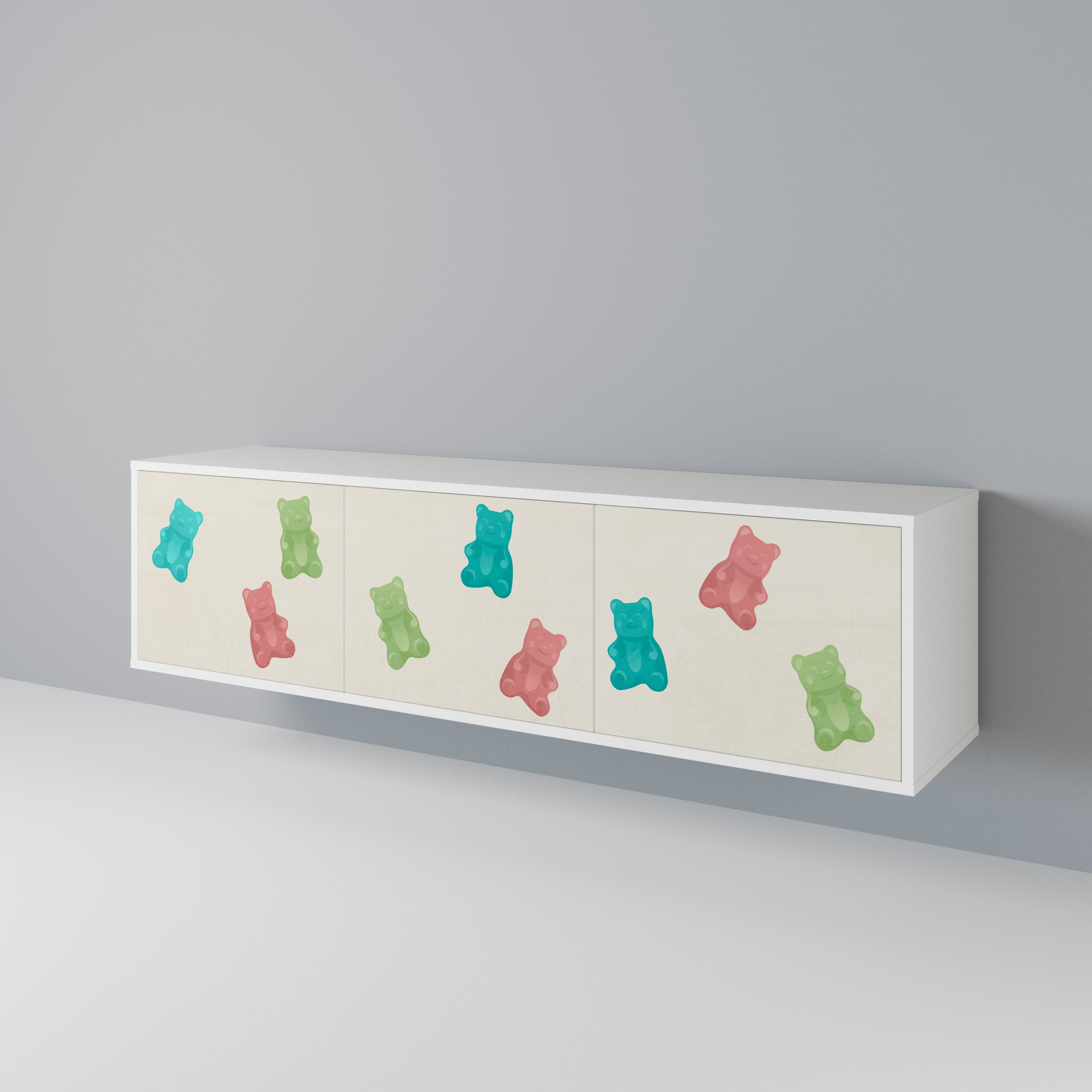 GUMMY BEARS Έπιπλο τηλεόρασης 3-θυρών