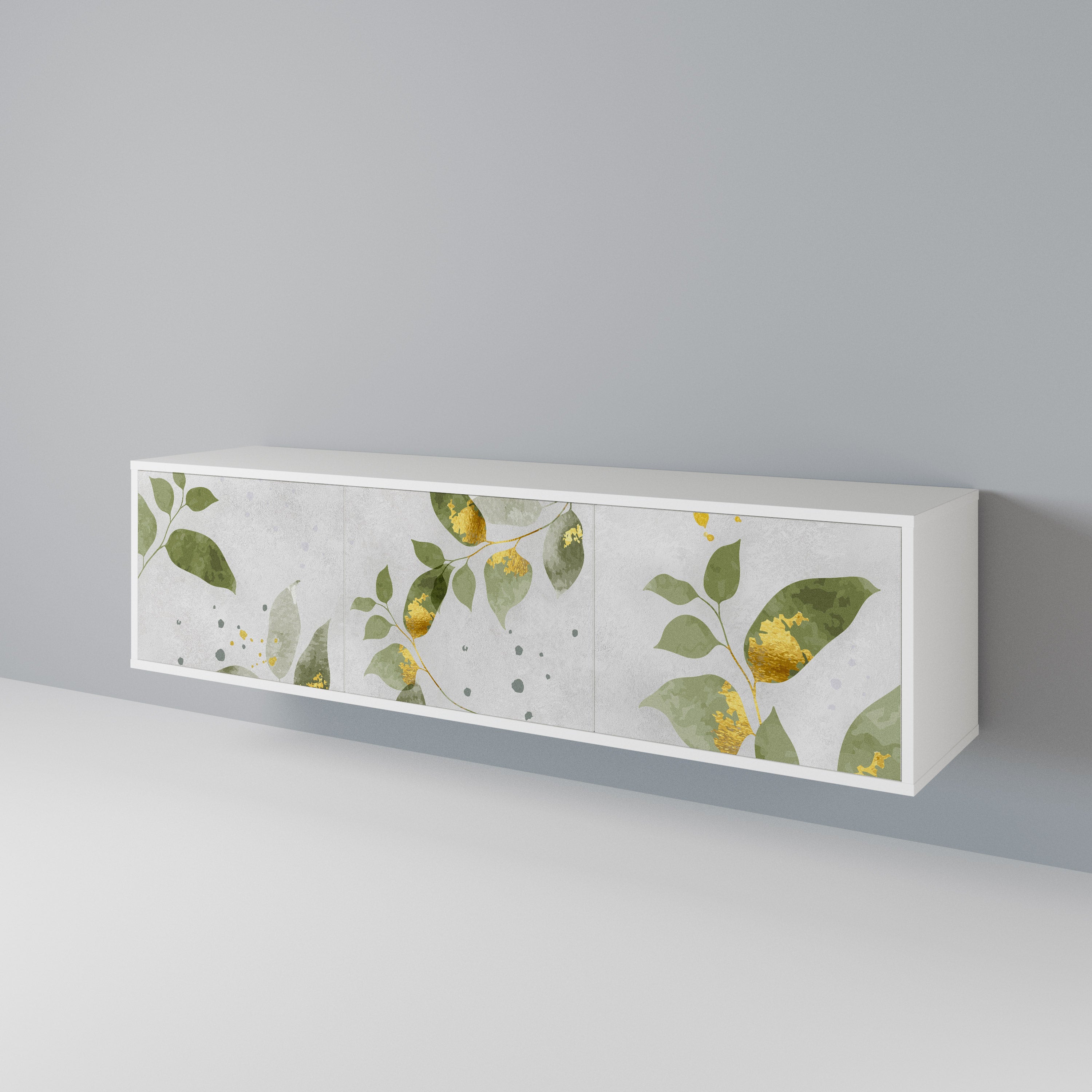 ELEGANT BOTANICS Έπιπλο τηλεόρασης 3-θυρών