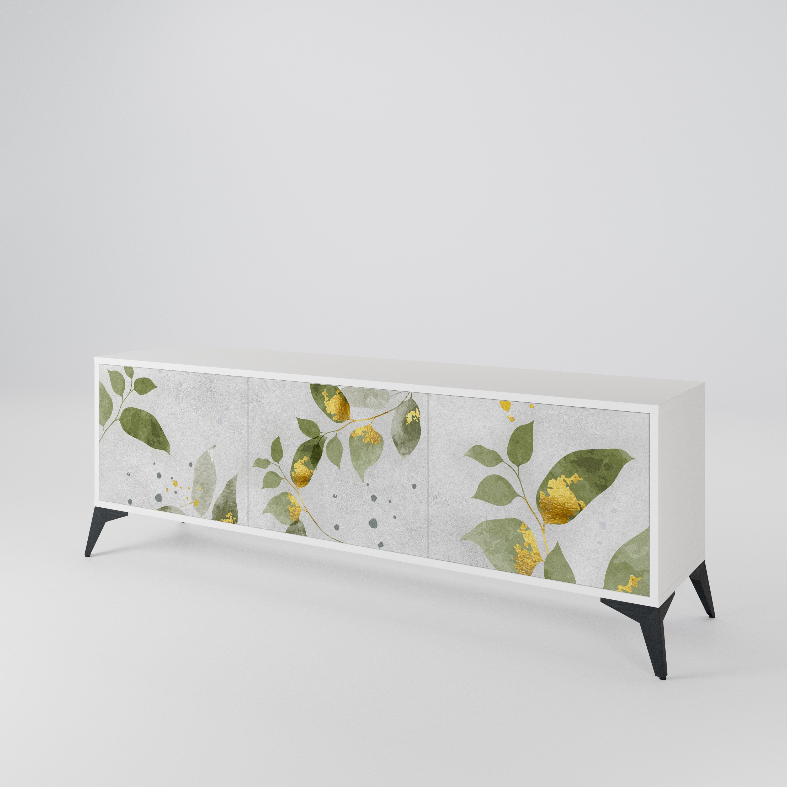 ELEGANT BOTANICS Έπιπλο τηλεόρασης 3-θυρών