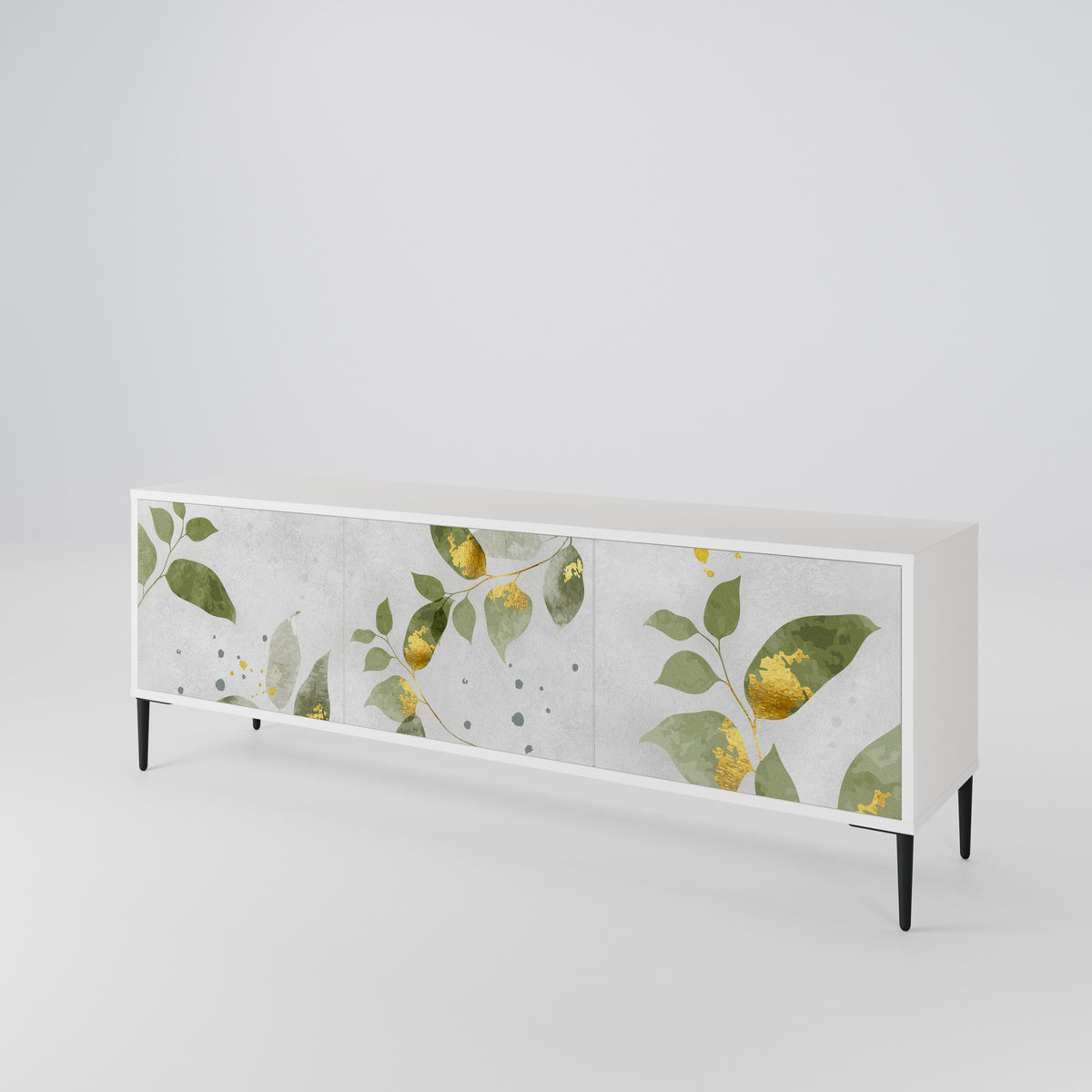 ELEGANT BOTANICS Έπιπλο τηλεόρασης 3-θυρών