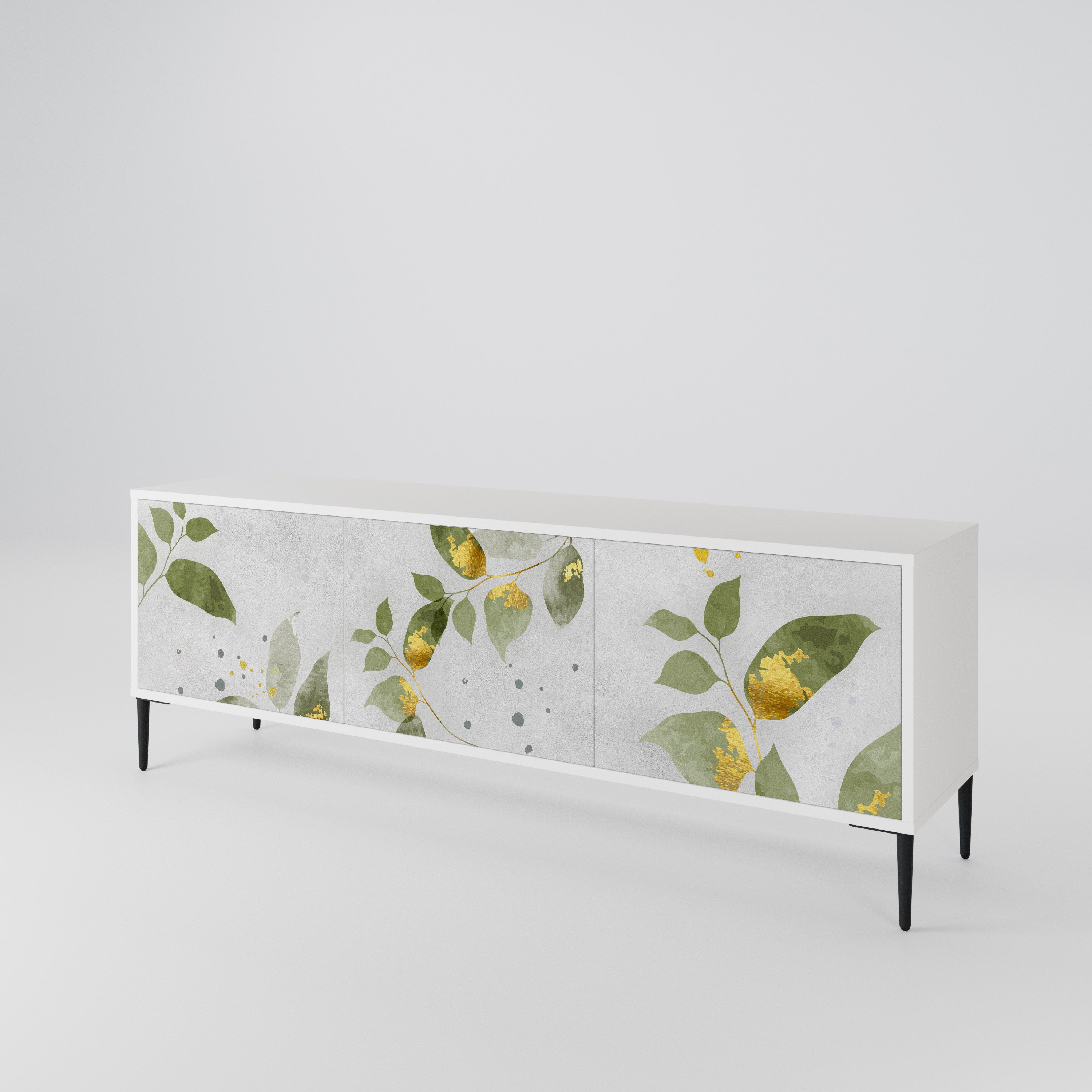 ELEGANT BOTANICS Έπιπλο τηλεόρασης 3-θυρών